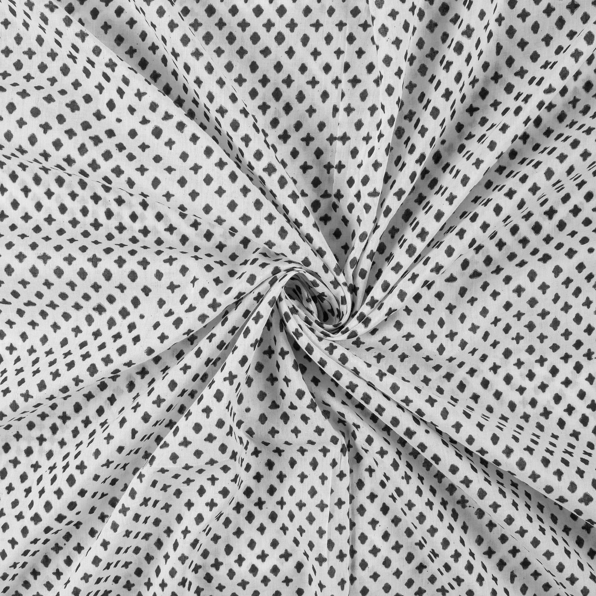 Premium Quality Pure Cotton Hand Block Printed Fabric