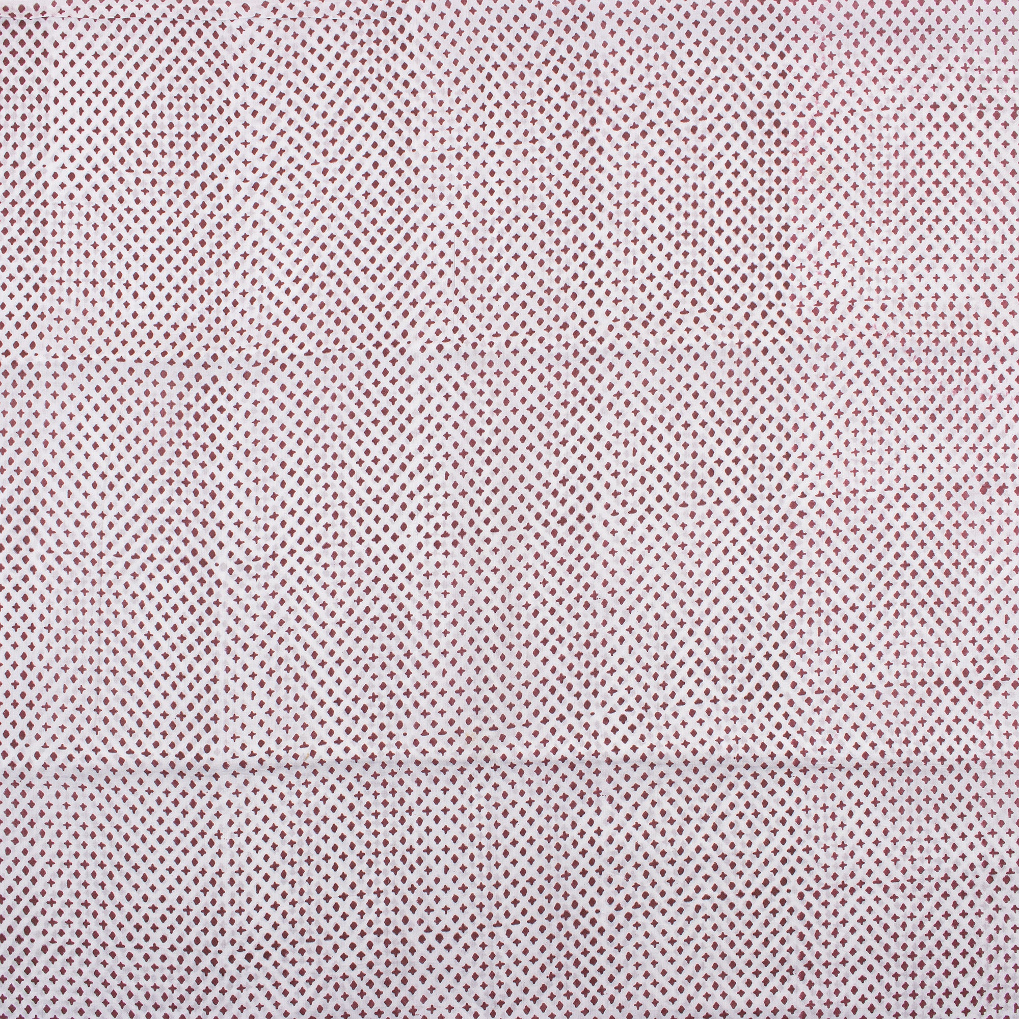 Blue Leaf Hand Block Printed Pure Cotton Fabric Online