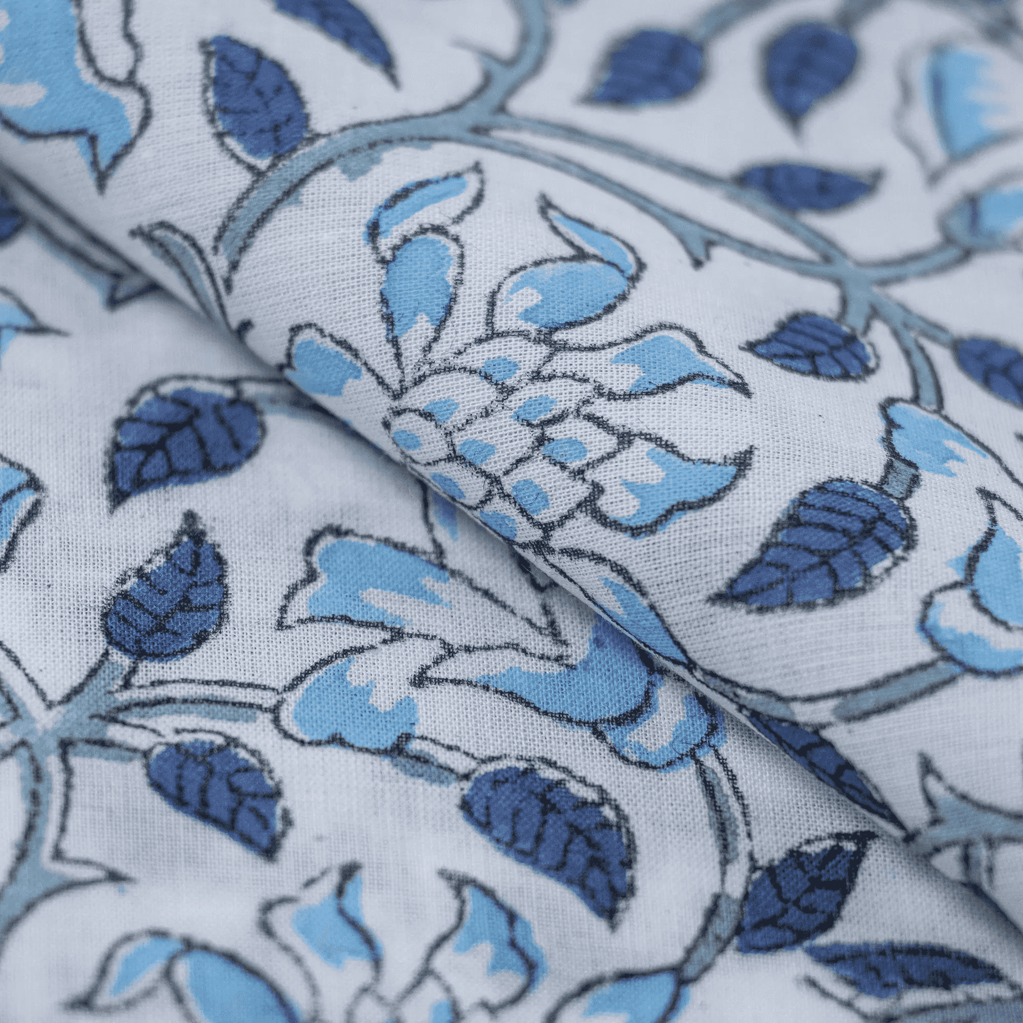 block print jaipur cotton fabric