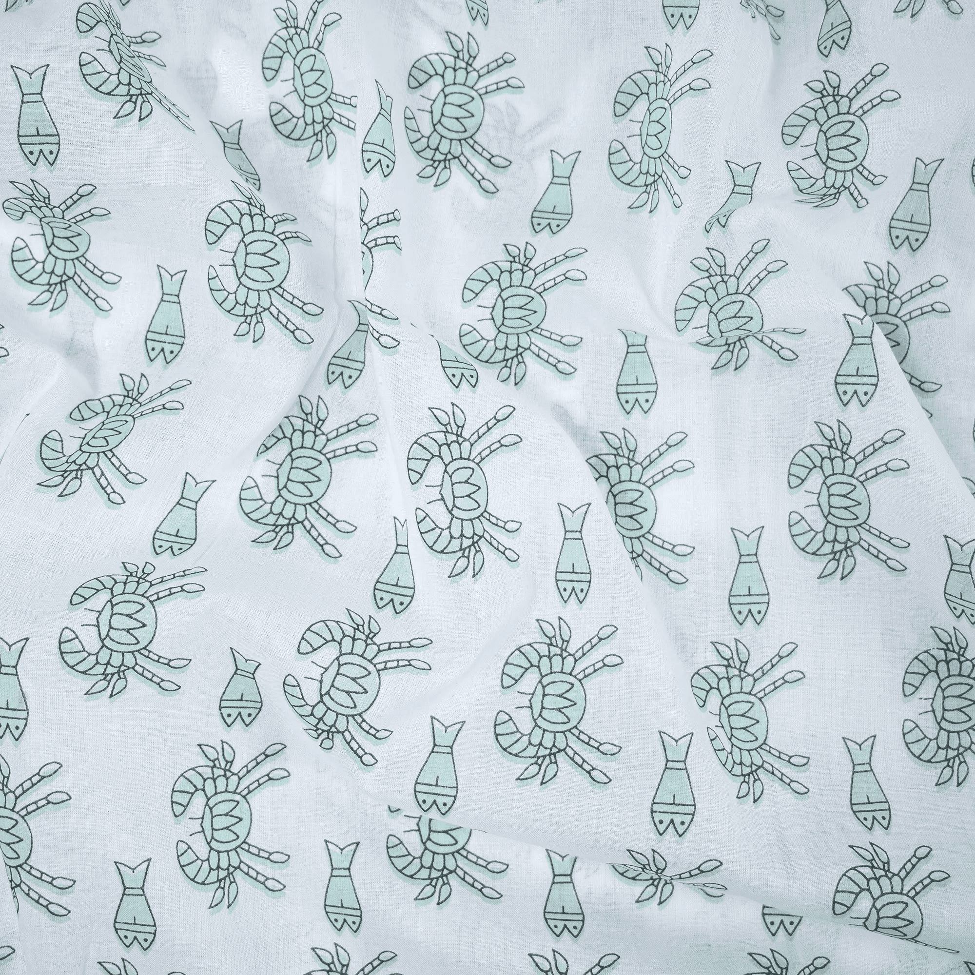 Handmade Block Print Fabric 100% Cotton Fabric