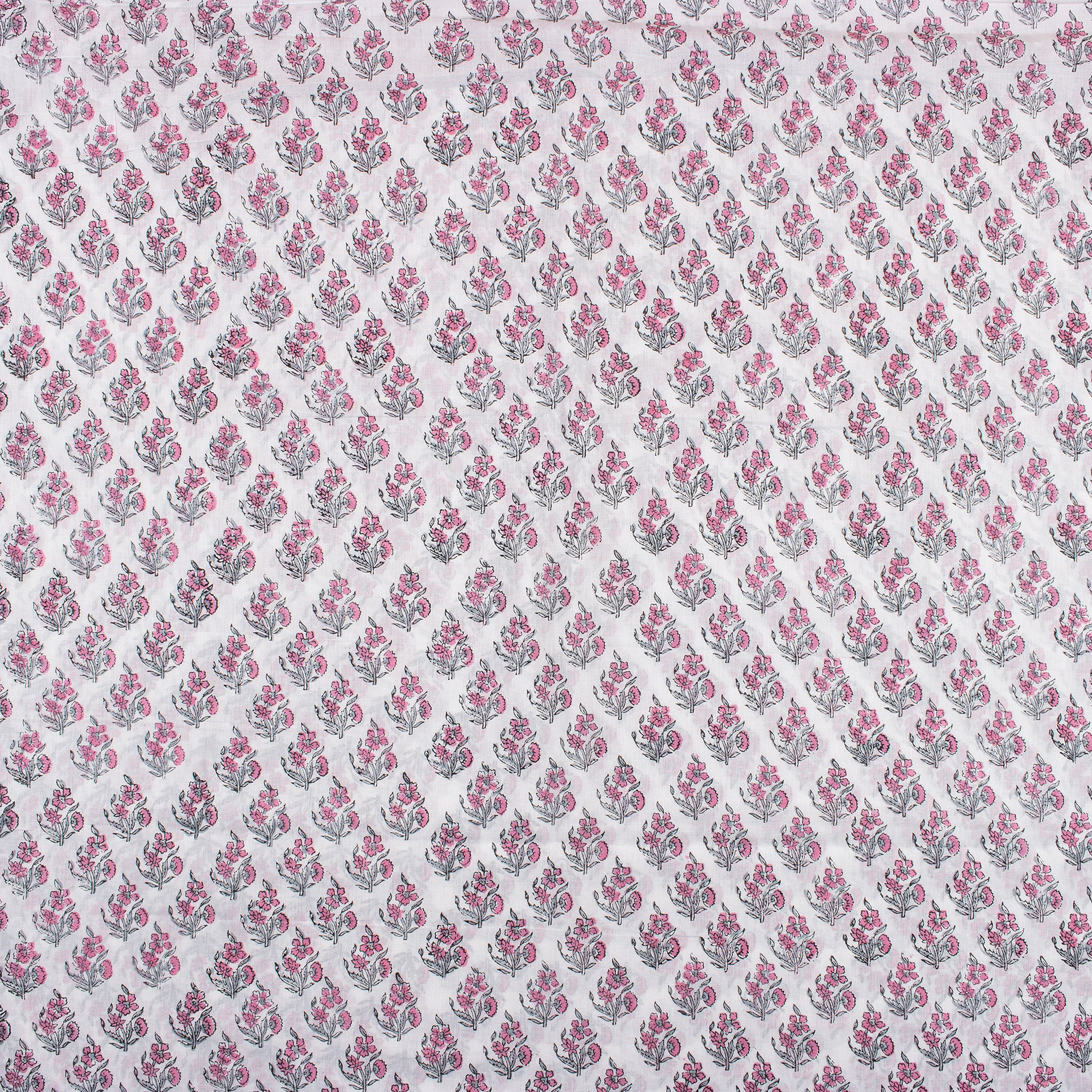 Booti Hand Block Printed Fabric by Yard Online