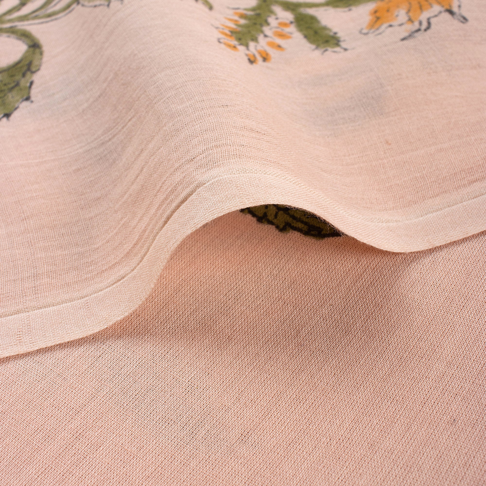 Pure Cotton Hand Block boota Printed Indian Fabric