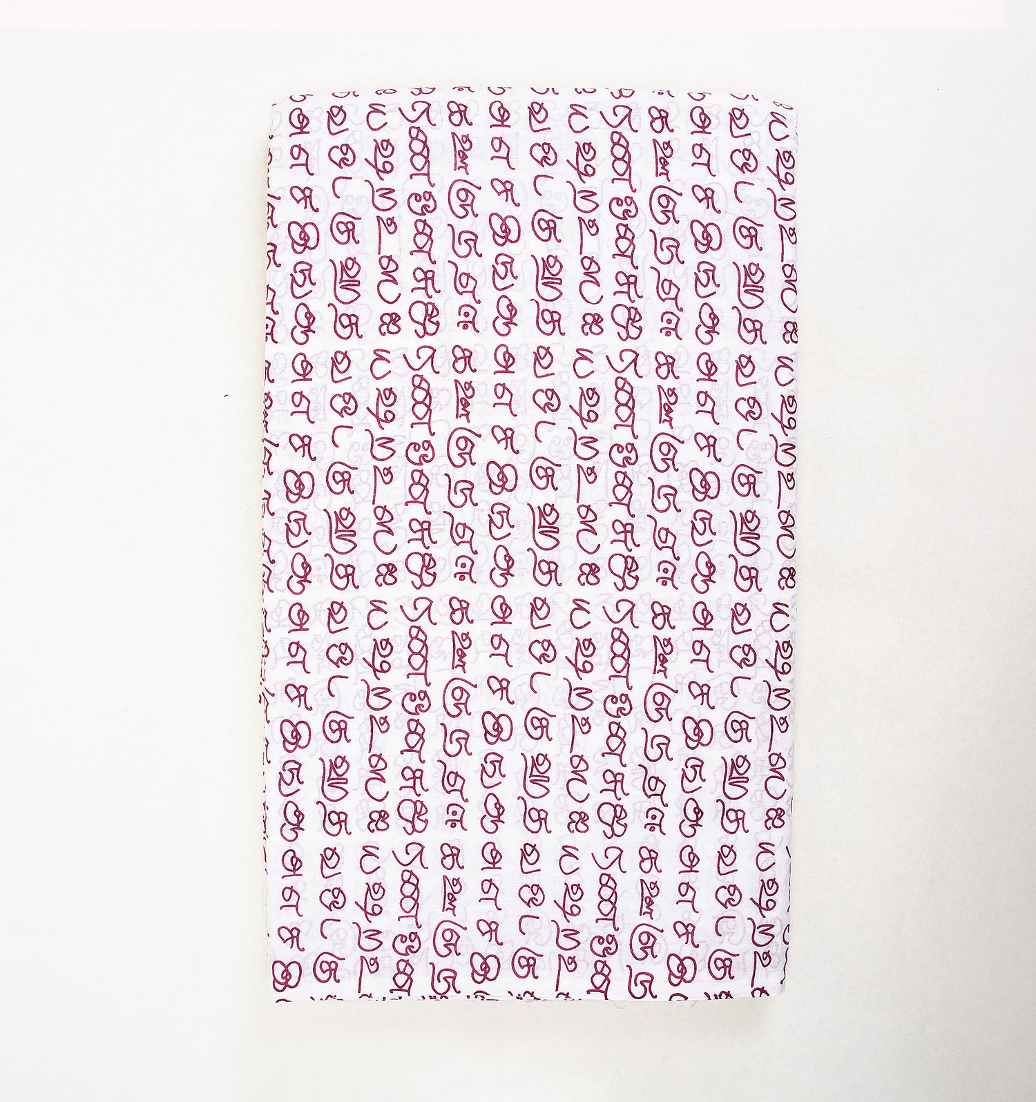 South Indian Languages Hand Block Fabric