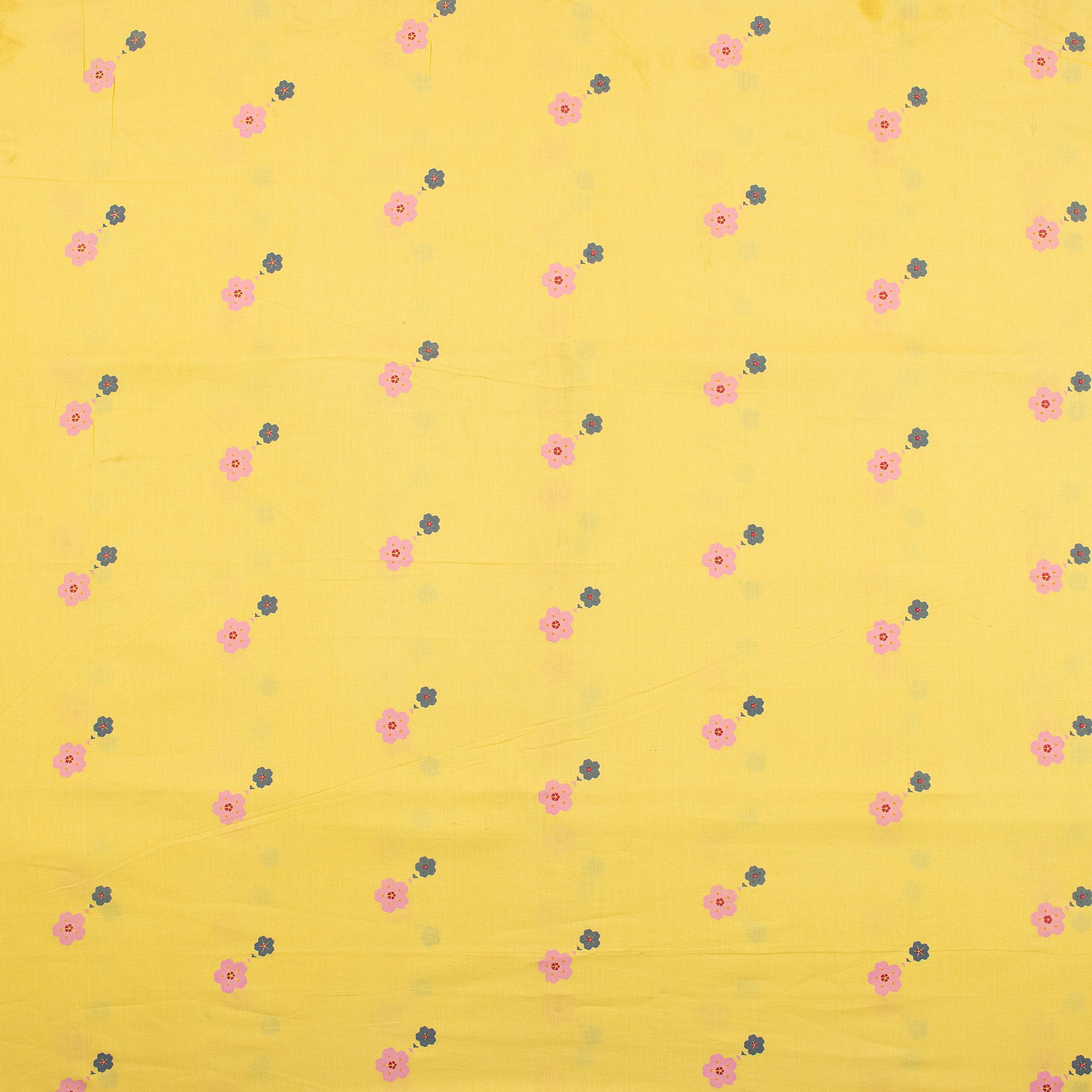 Premium Quality Floral Block Print Fabric