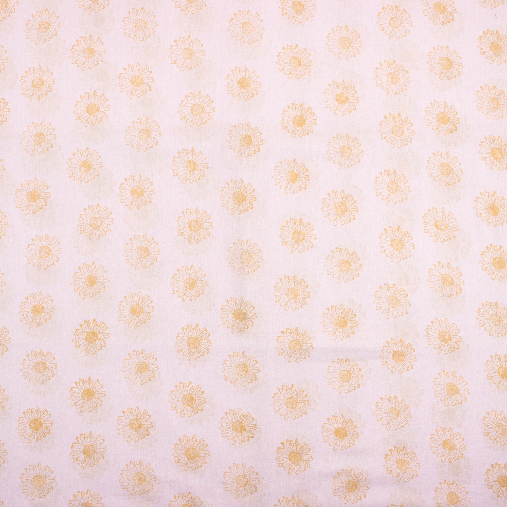 Beautiful Indian Floral Hand Block Printed Cotton Fabric