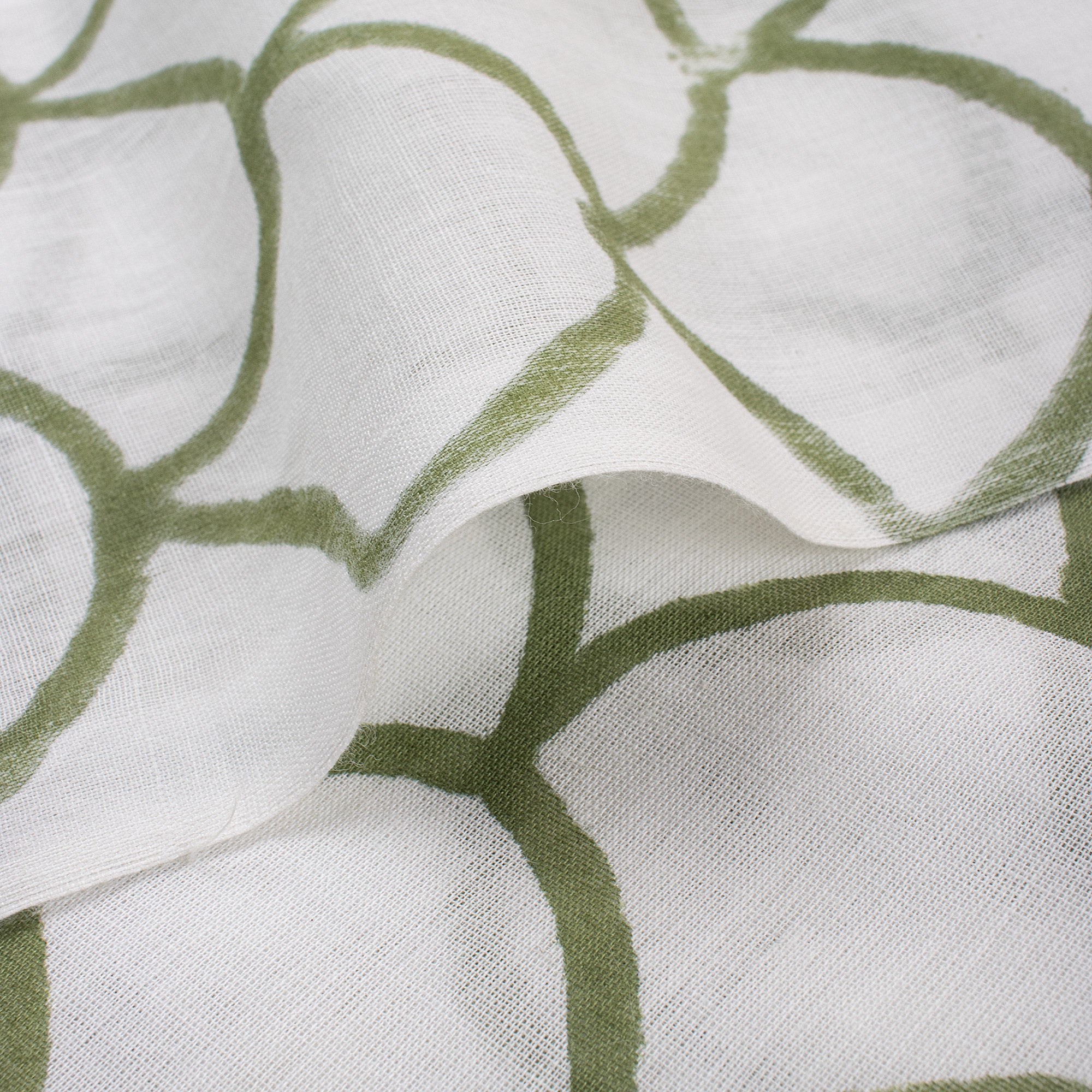 Online Handmade Geometric Hand Block Printed Fabric