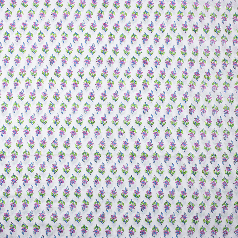 Floral Design Cotton Printed Fabric
