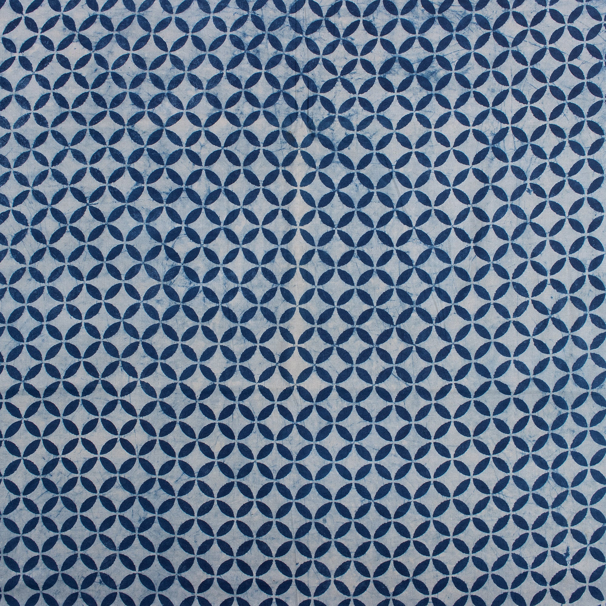 Indian Hand Block Printed Organic Natural Cotton Fabric