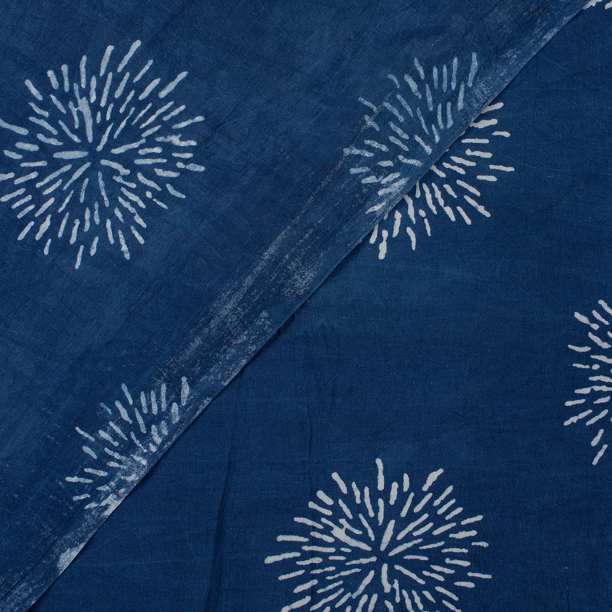 Premium Quality Hand Block Printed Floral Fabric