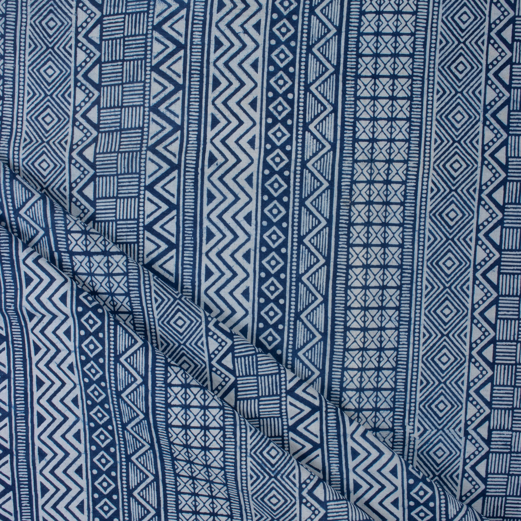 Premium Quality Indigo Cotton Fabric by the Yard Online