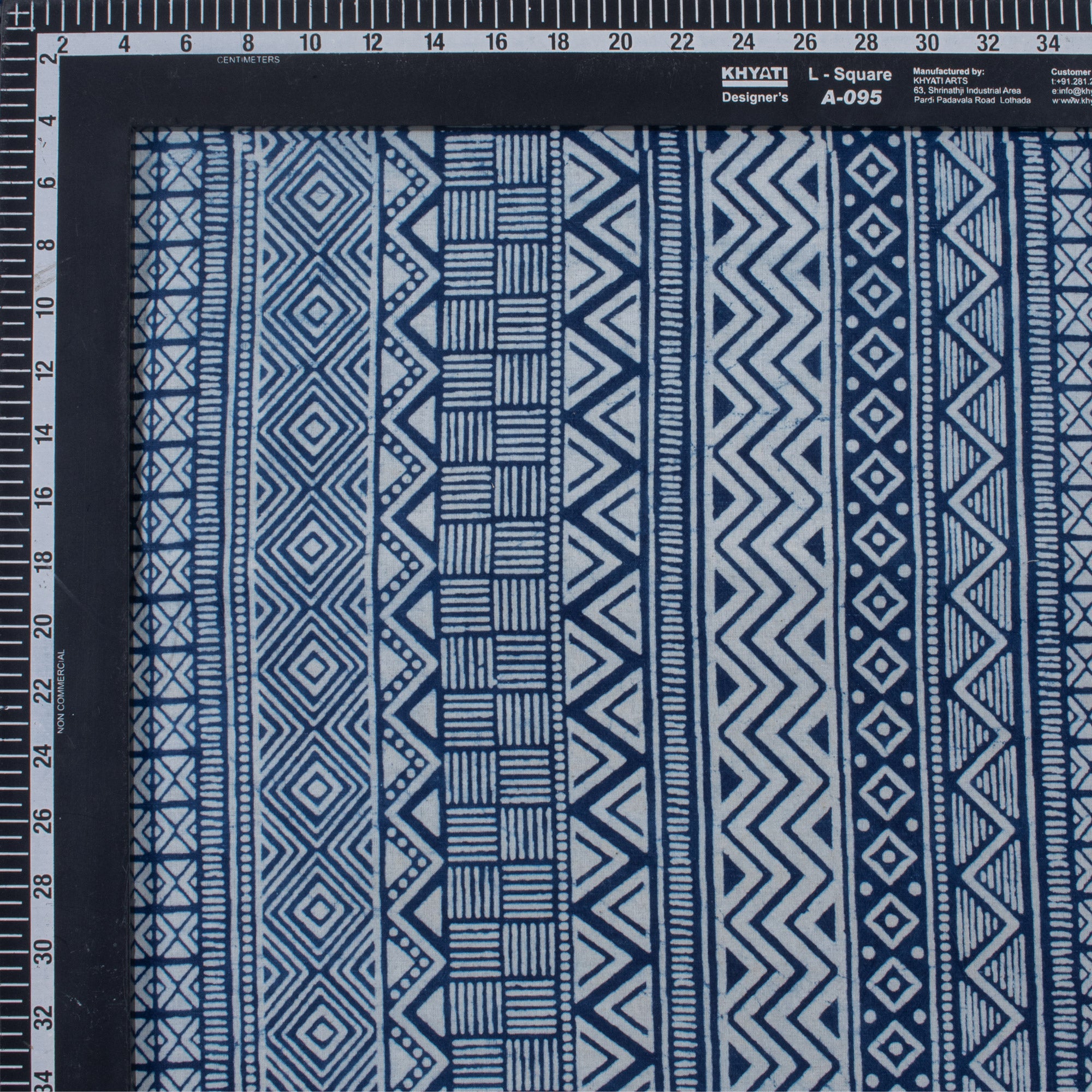 Premium Quality Indigo Cotton Fabric by the Yard Online
