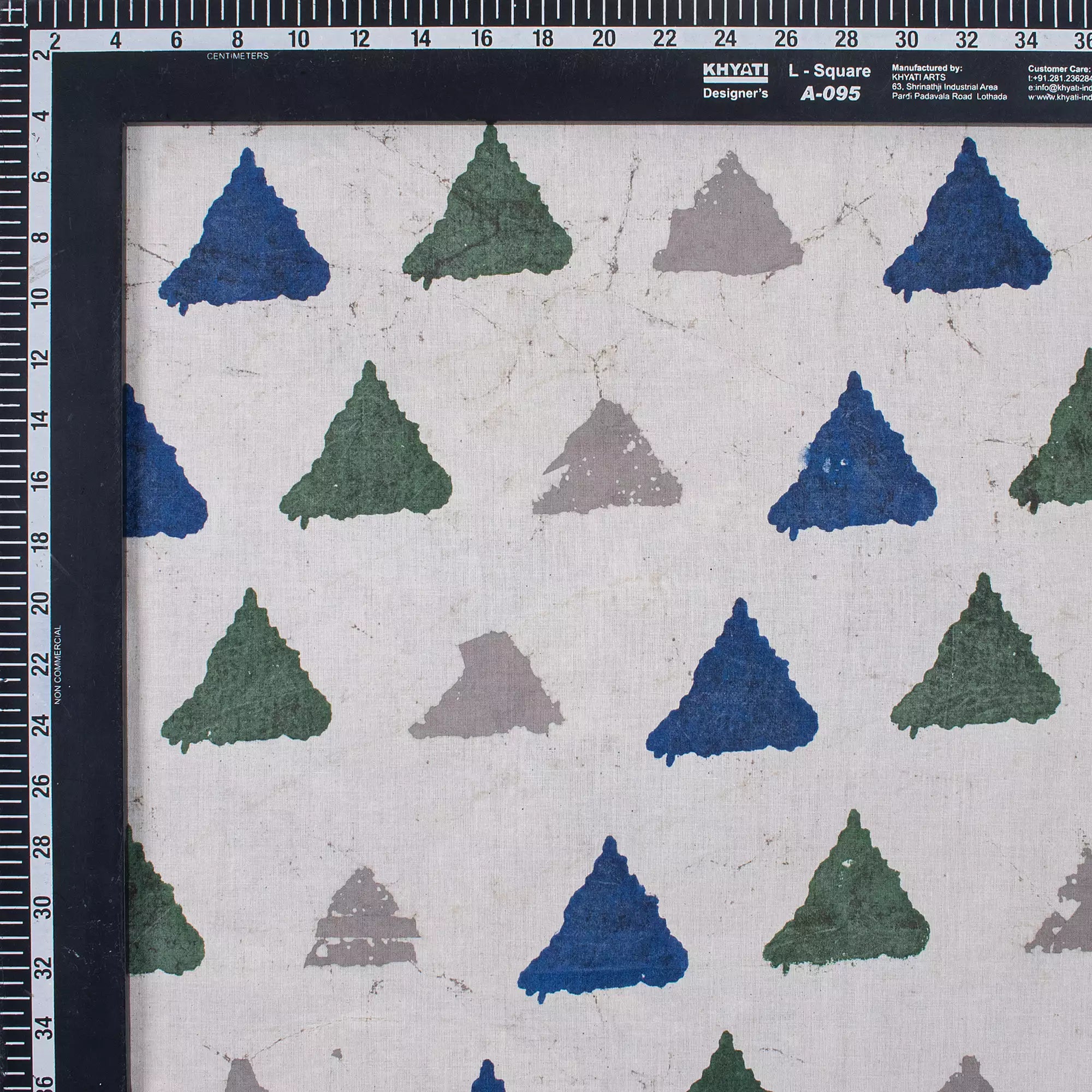Indian Hand Block Printed Cotton Kashish Dress Fabric