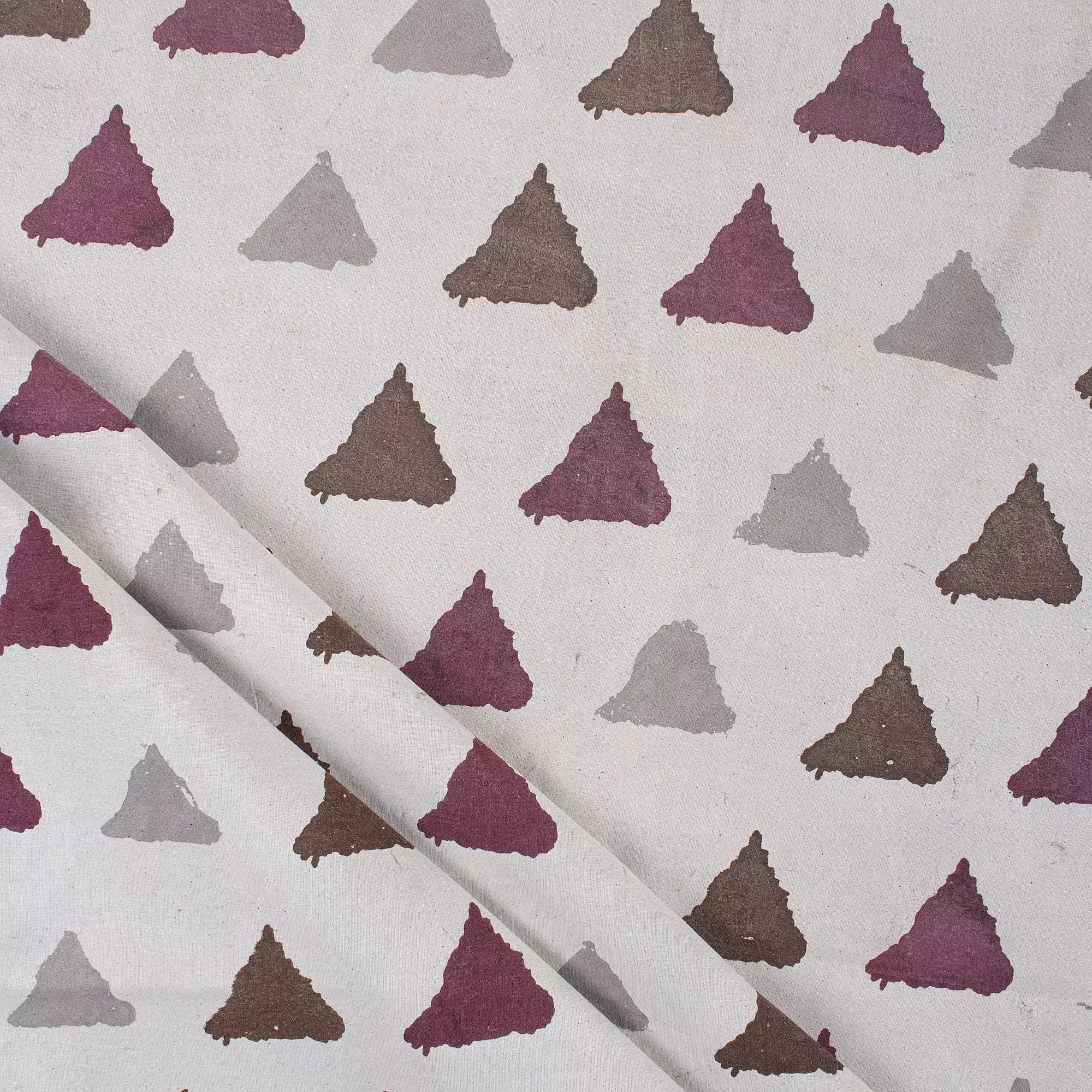 Kashish Hand Printed Indian Fabric for Home Decor