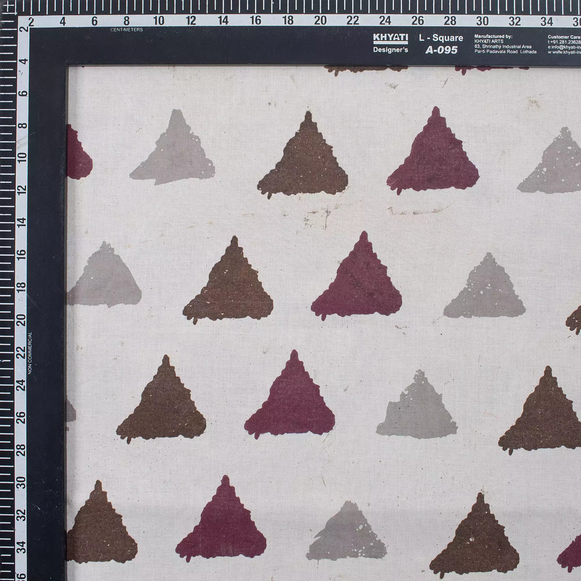 Kashish Hand Printed Indian Fabric for Home Decor