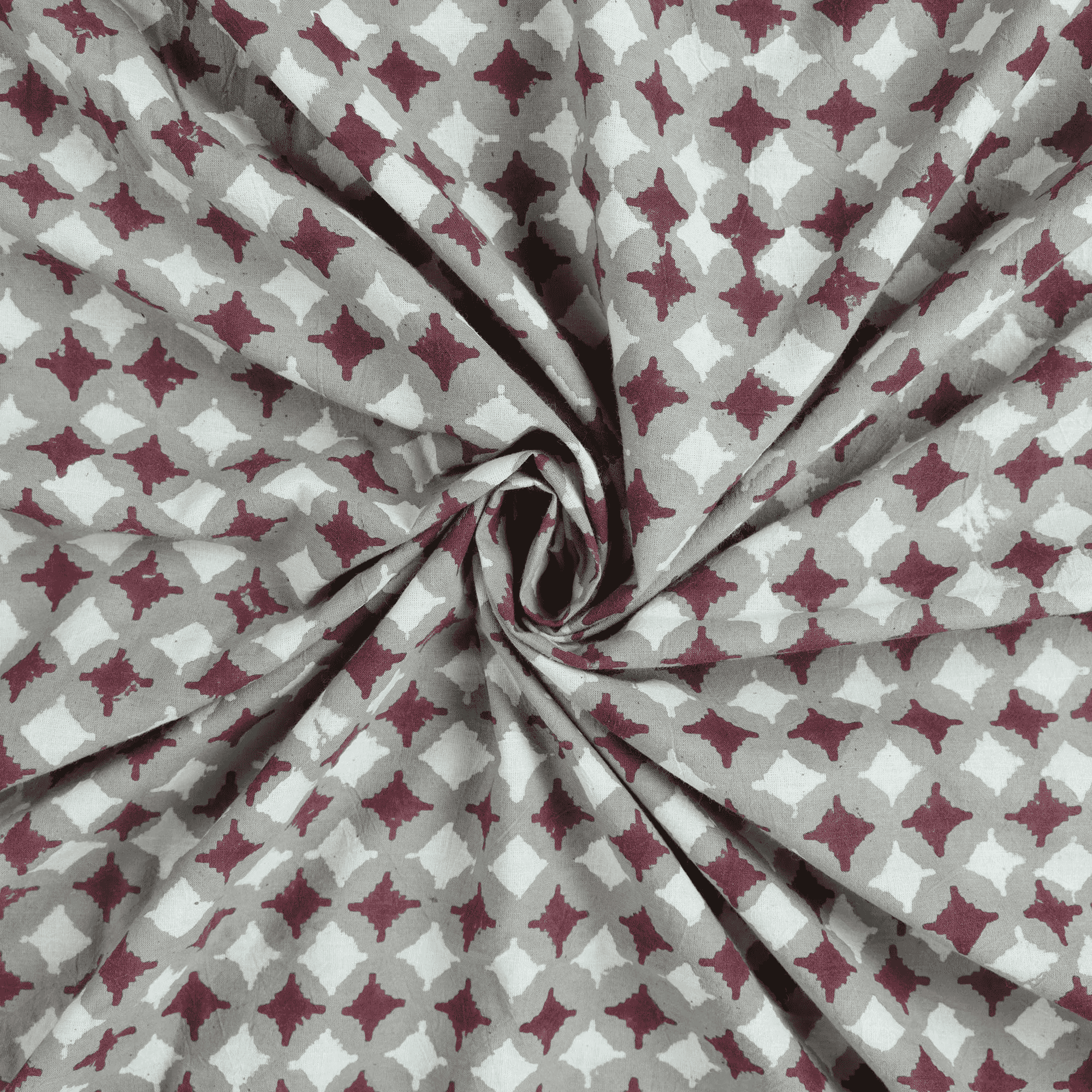 Red Kashish Star Print Pure Cotton