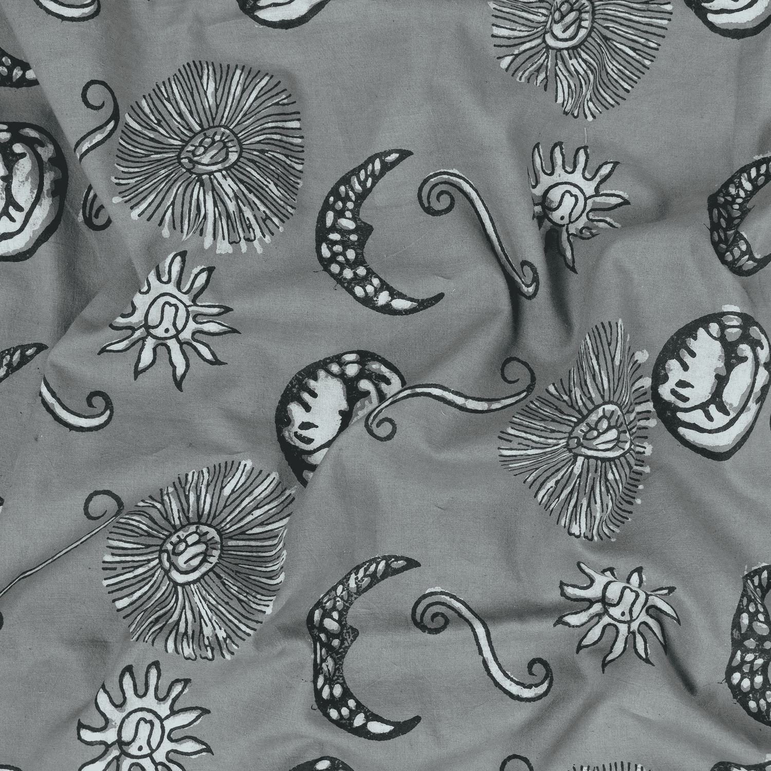 Kashish Cotton Hand Blocked Fabric