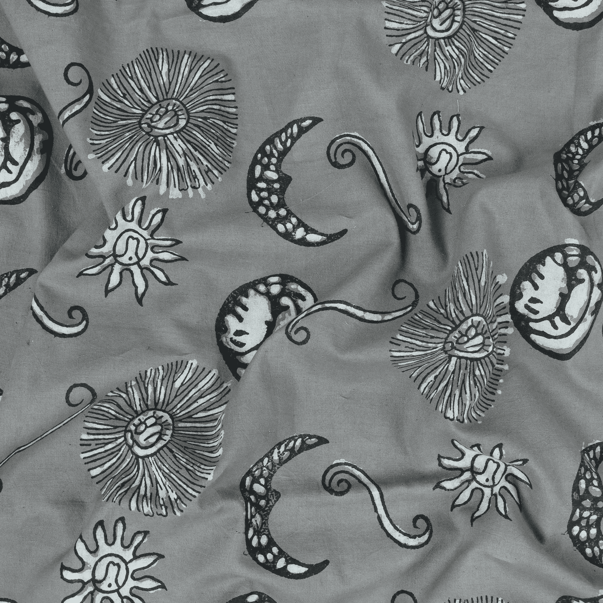 Kashish Cotton Hand Blocked Fabric