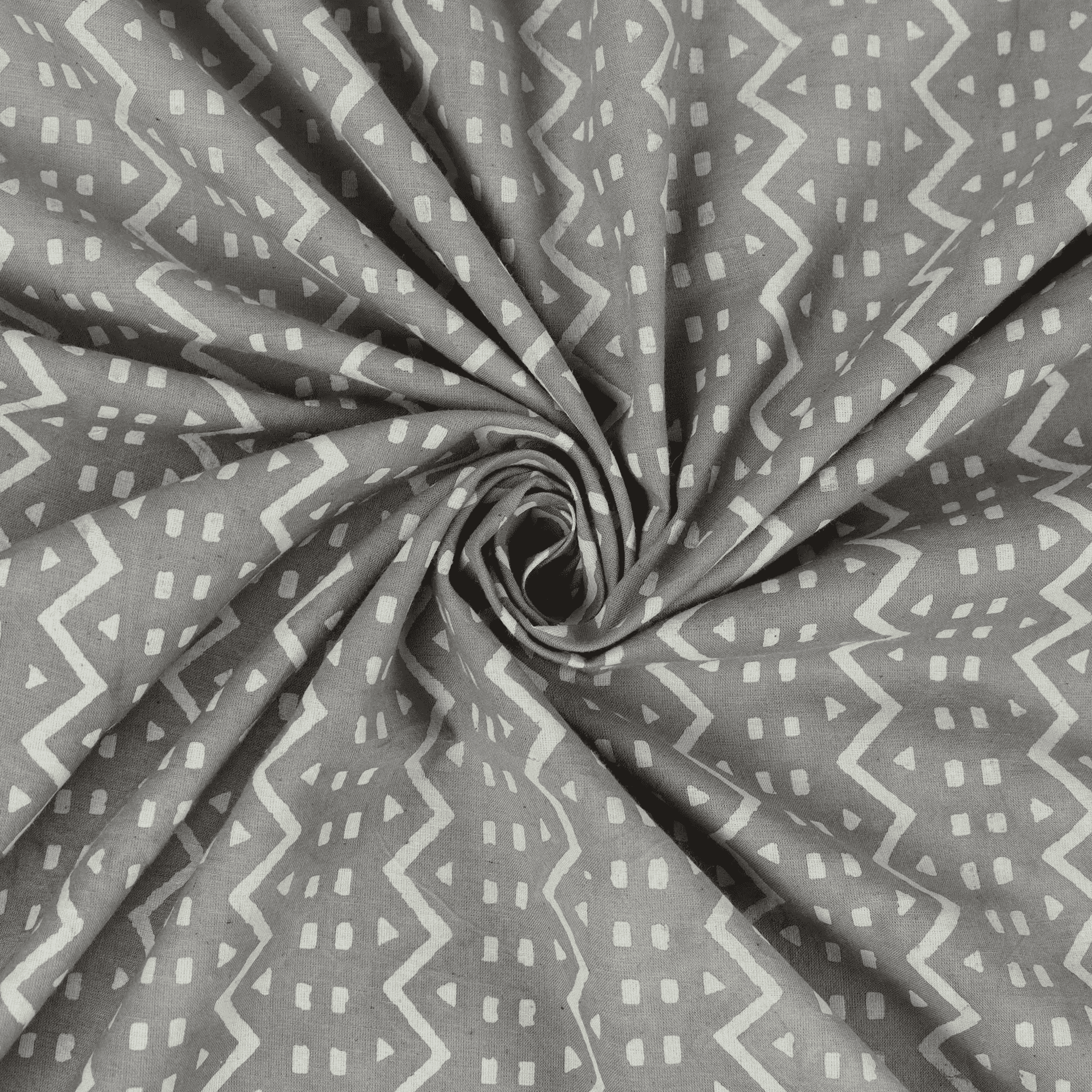 Kashish Soft Cotton Ikat Print Fabric