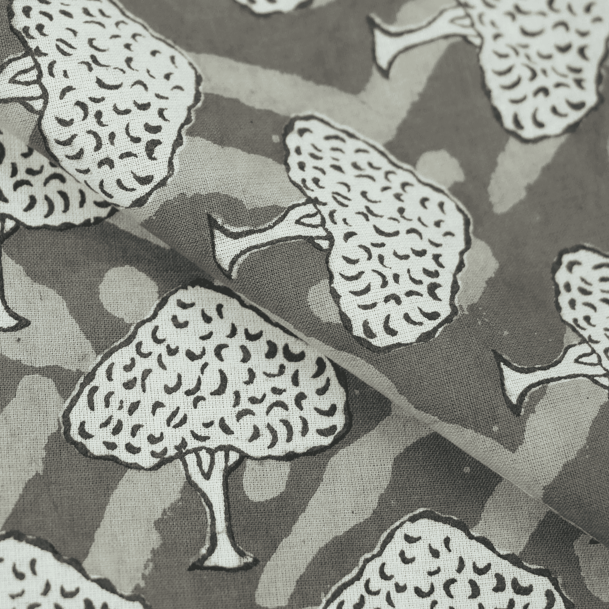 Natural Tree Kashish Printed Cotton Fabric