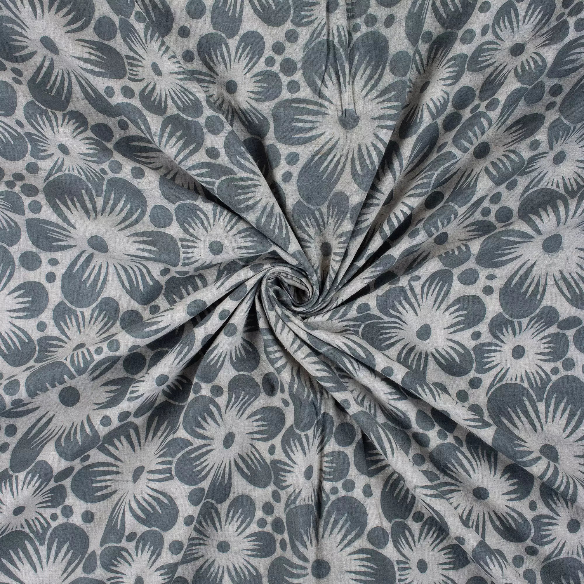 Sustainable Hand Block Kashish Fabric for Home Decor