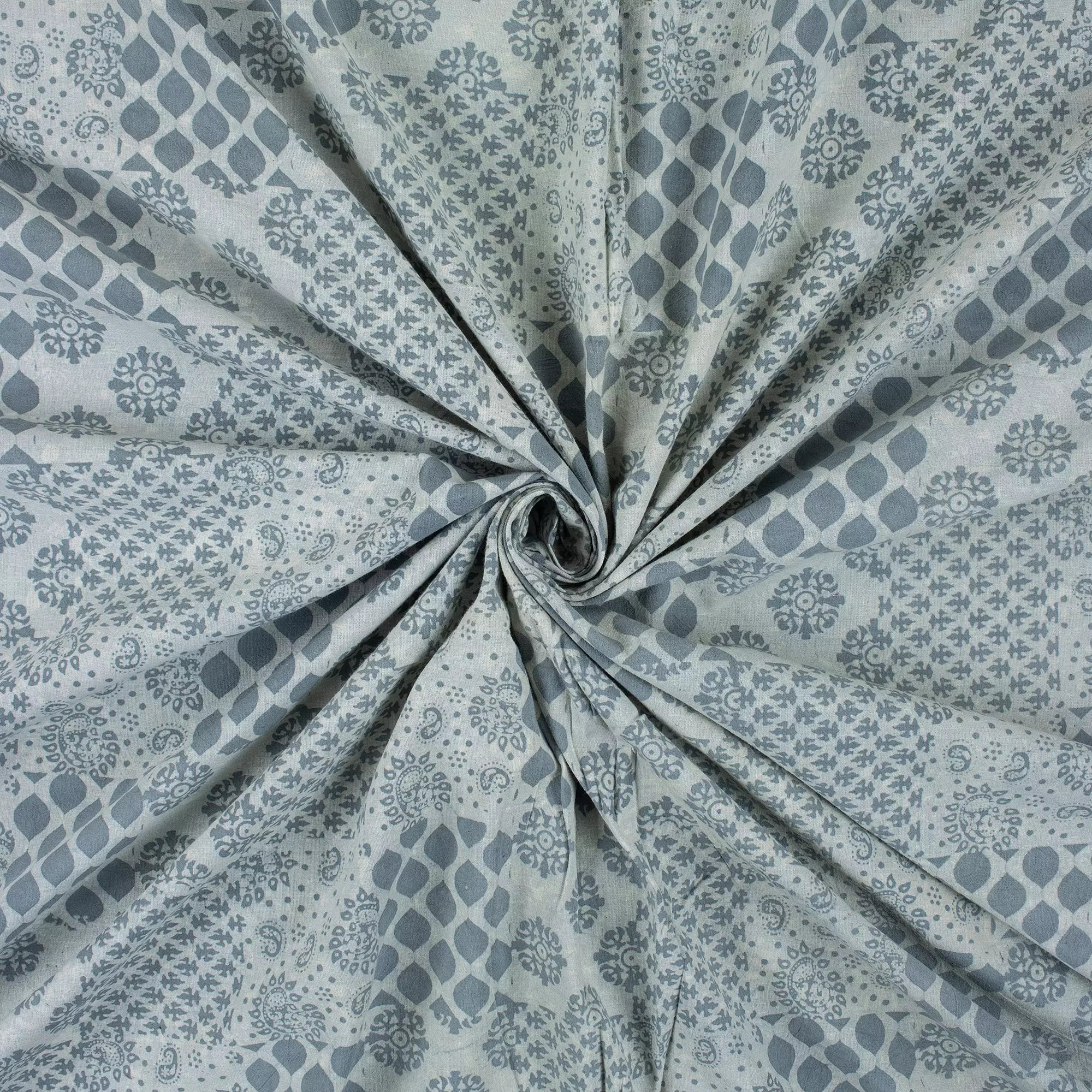 New Exclusive Hand Block Printed Cotton Fabric Online