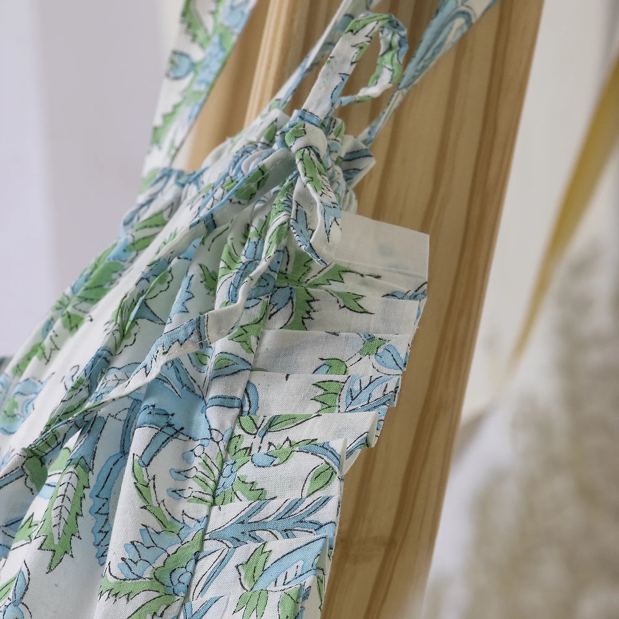 Bluebell Handmade Print Soft Cotton Tote Bags