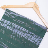 Tie Dye Fabric Sets Handmade Cotton Green