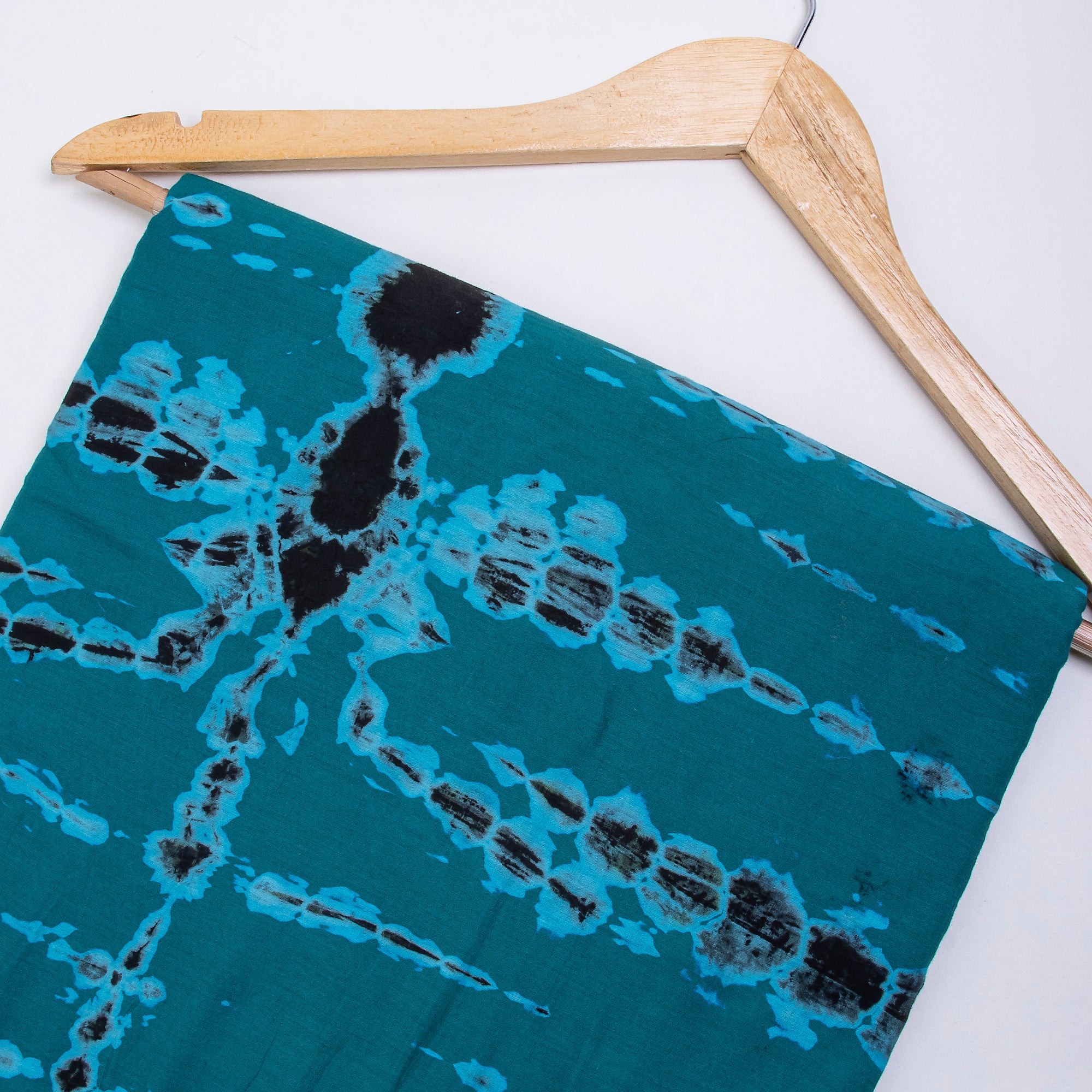 Navy Nights Running Cotton Tie Dye Fabric