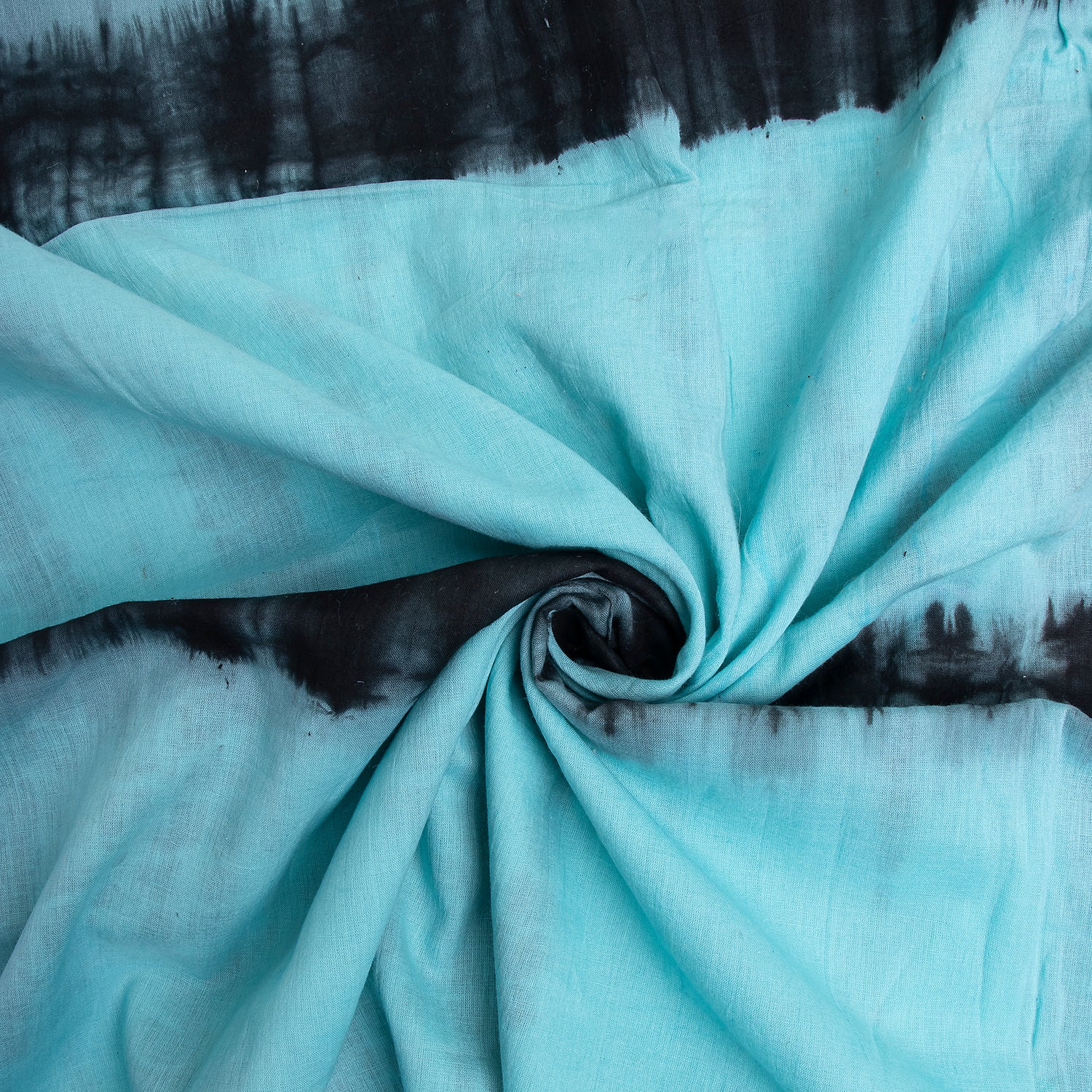 Blue Handmade Cotton Tie Dye Clothing