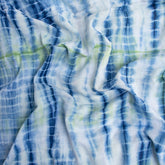 Ocean Blue Cotton Tie Dye Clothing