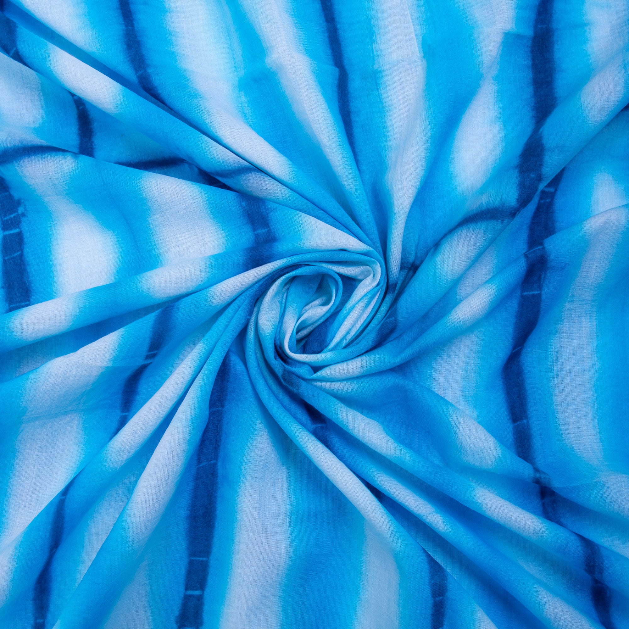 Light Blue Cotton Tie Dye Clothes