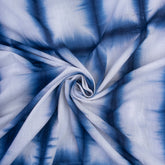 Blue Handmade Cotton Tie Dye Clothing