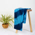 Light Blue Handmade Cotton Shibori Cloth