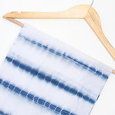 Ocean Blue Handmade Tie Dye Cotton Fabric