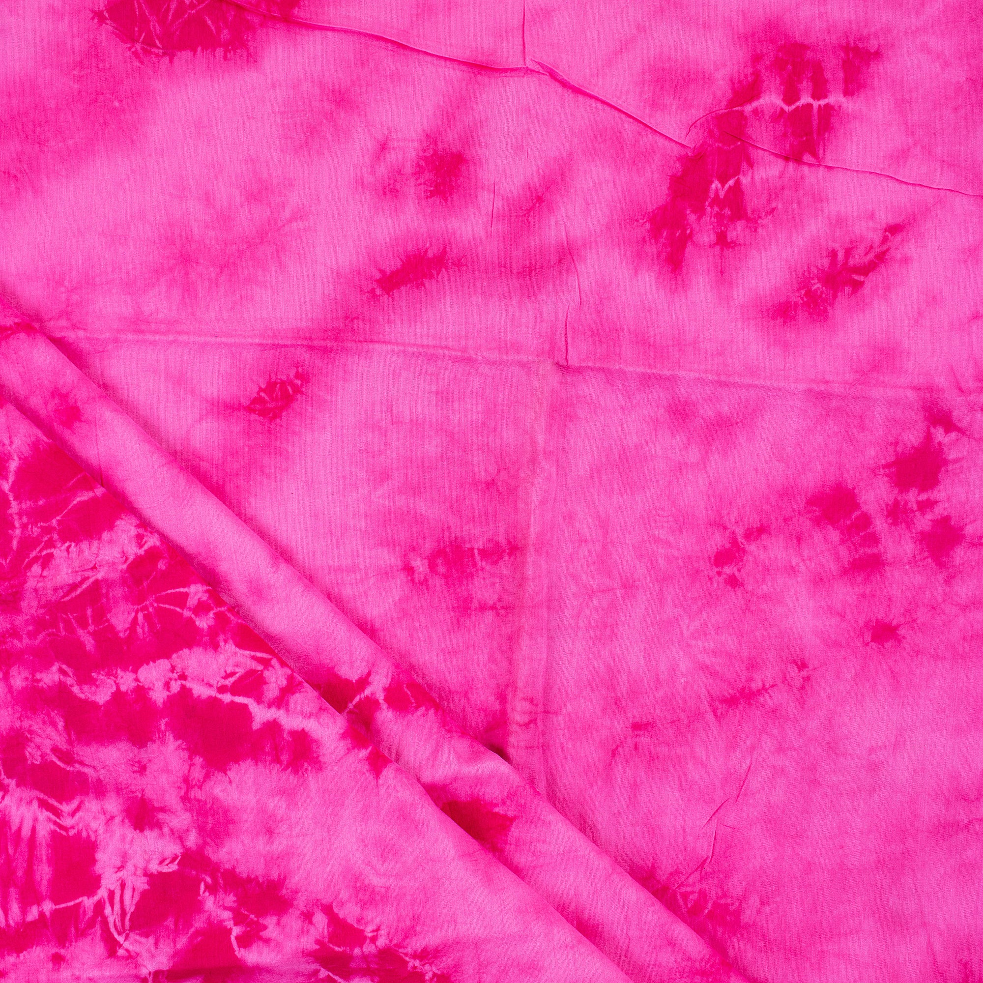Modern Pink Tie Dye Shibori Fabric