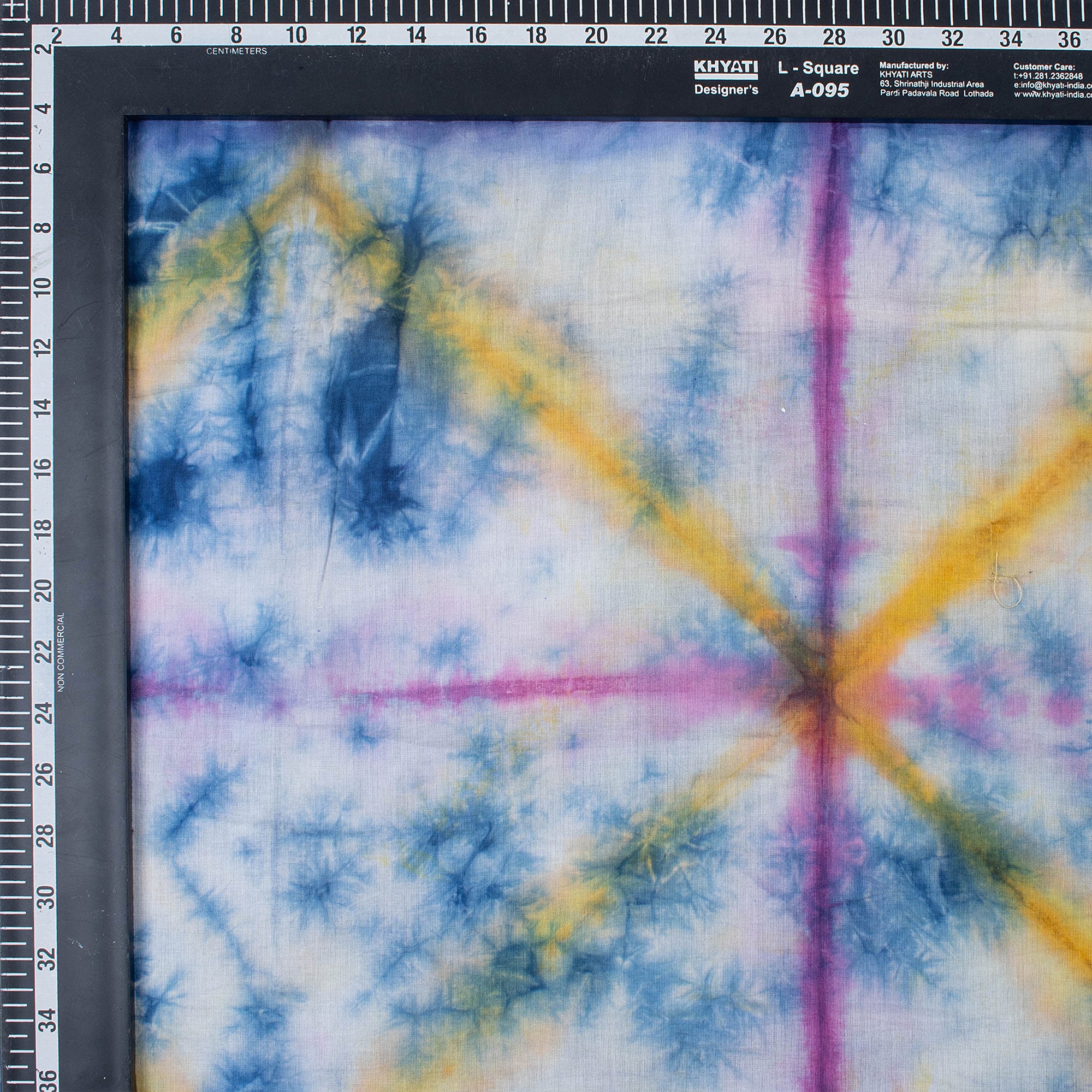 Mud Resist Tie Dye Shibori Fabric