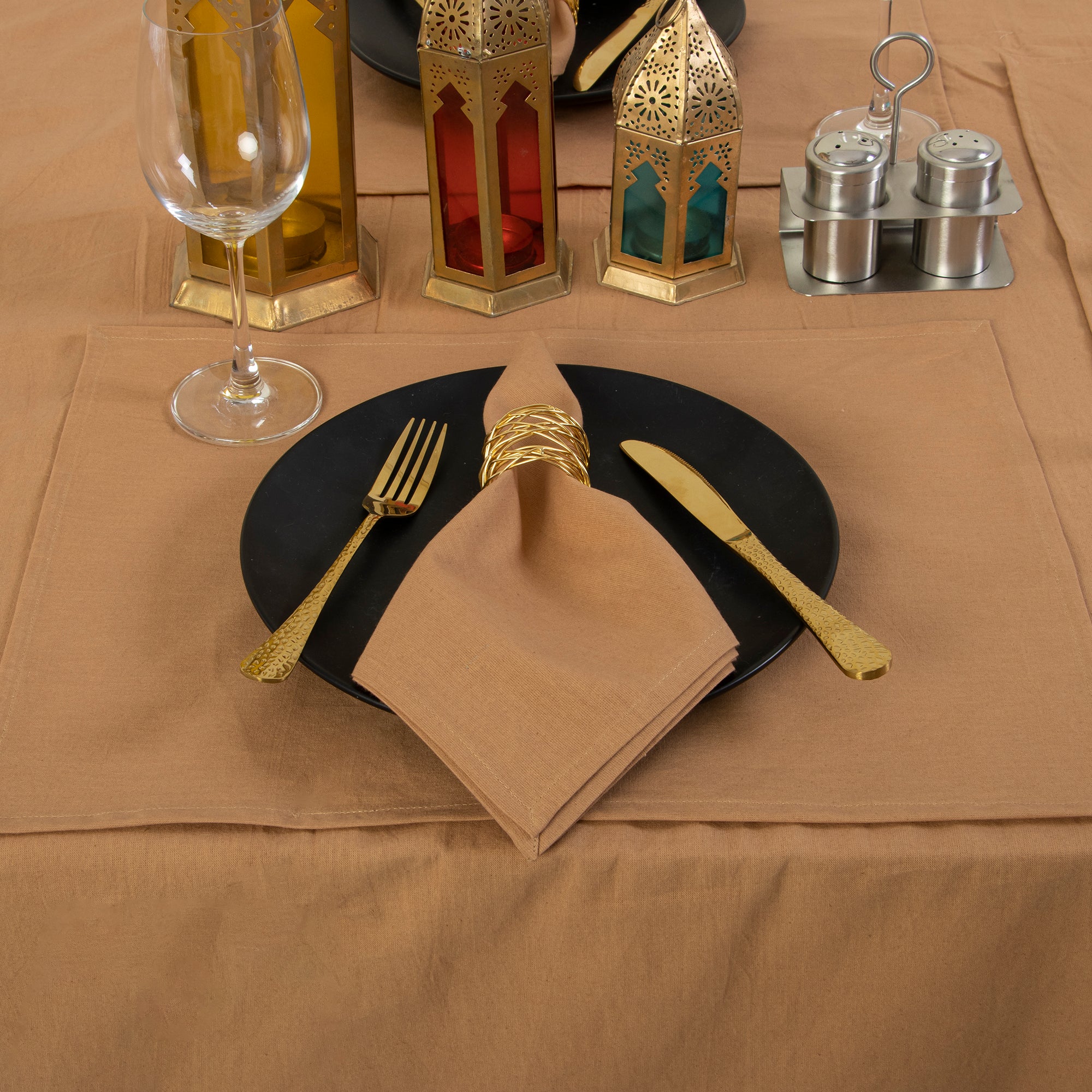 6 Seater Cotton Tablecloth and Dining Table Covers