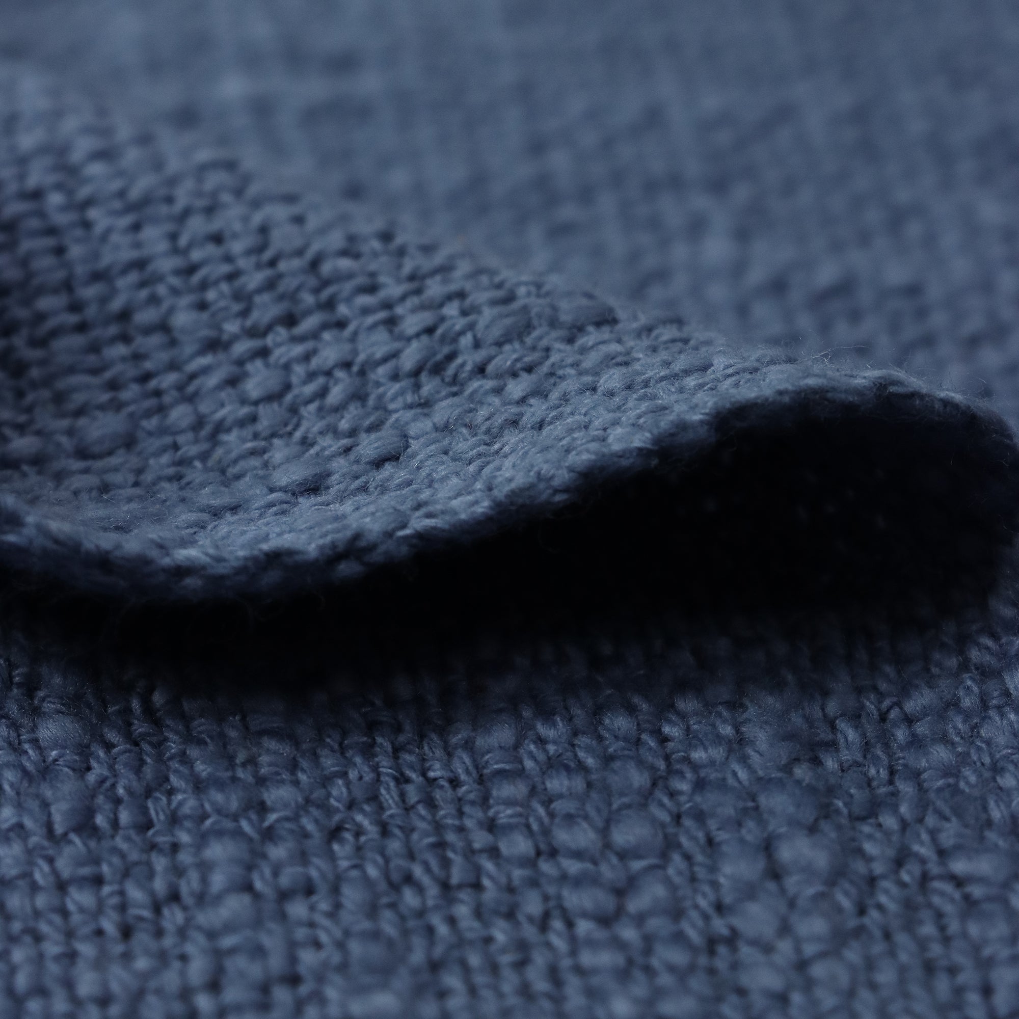 Premium Blue Throw Blanket Cotton For Home Decor