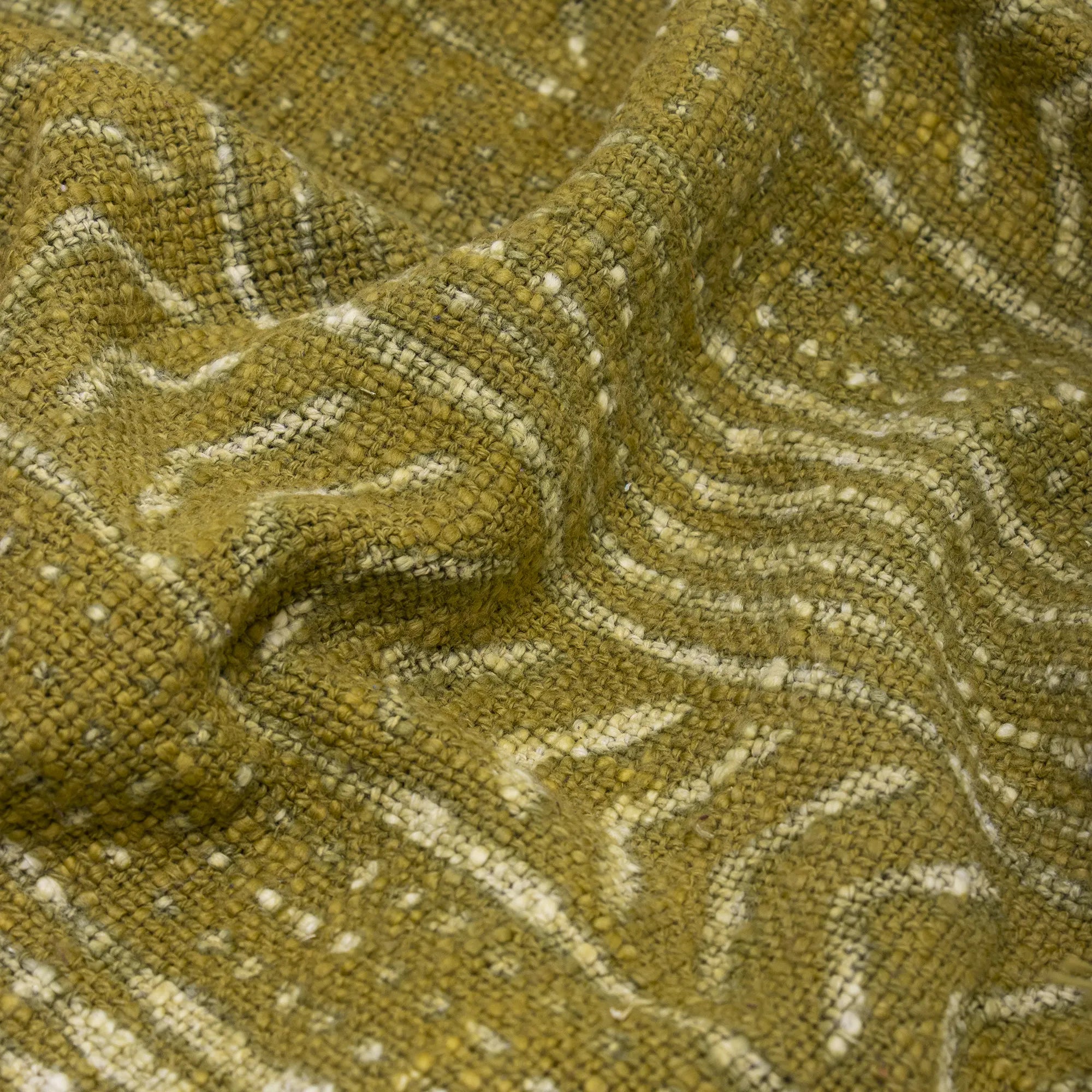 Handmade Pure Dark Green Throw Blanket For Home Decor