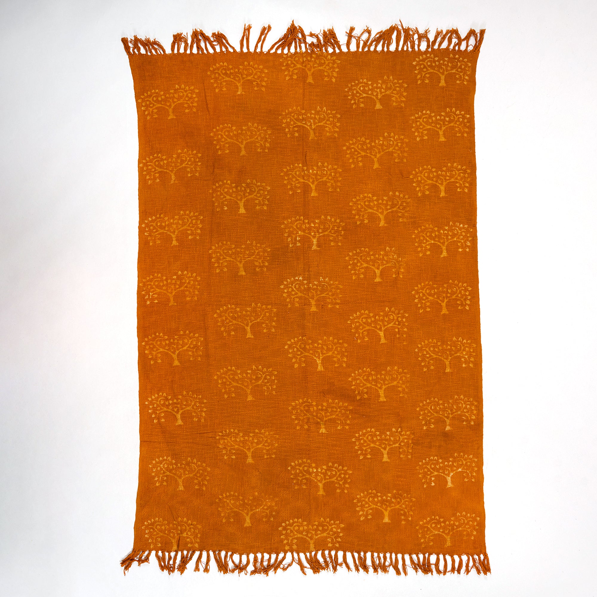 Newly Tree Pattern Soft Cotton Throw Blanket Online