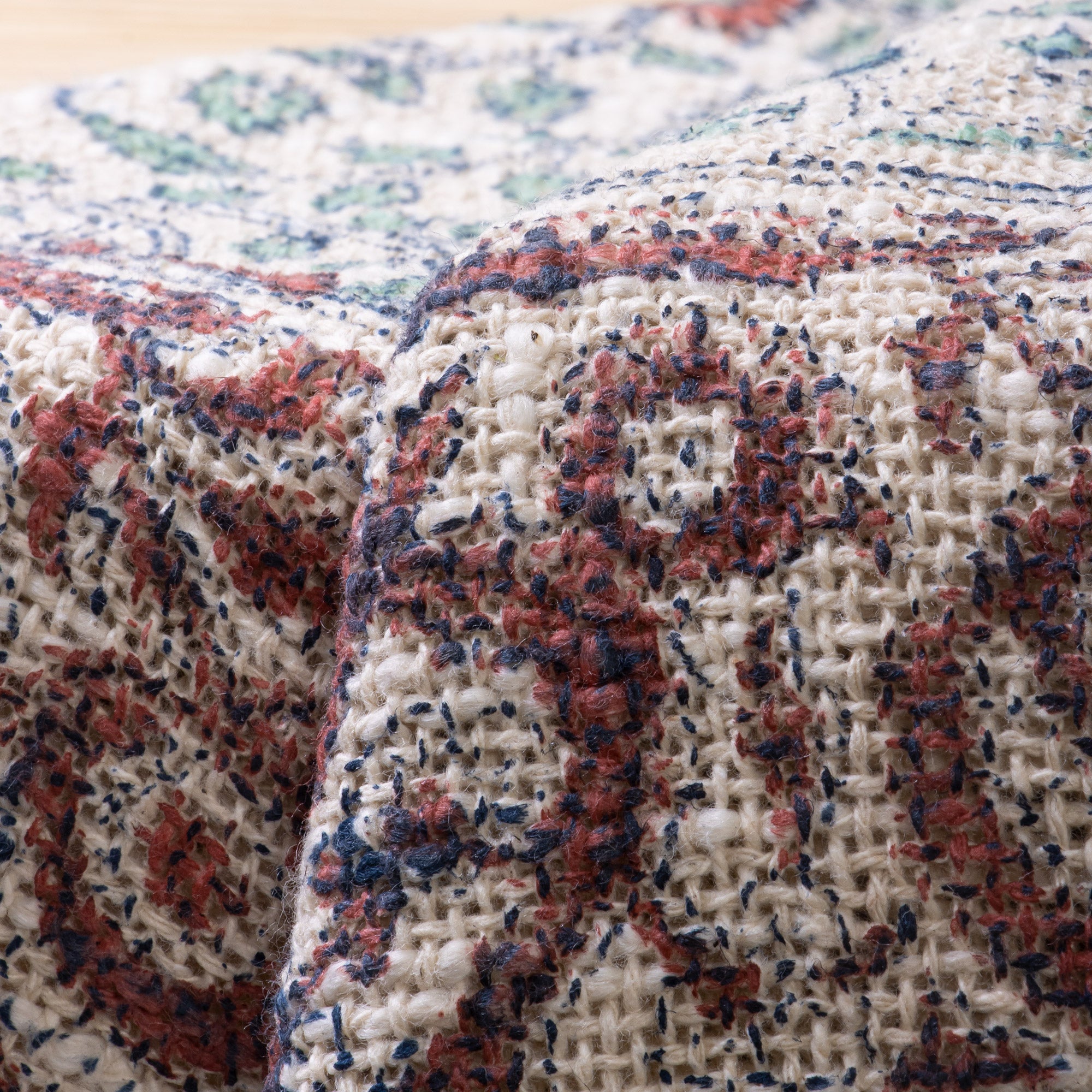 Decorative Red Floral Indian Hand Block Printed Pure Cotton Throw Blankets