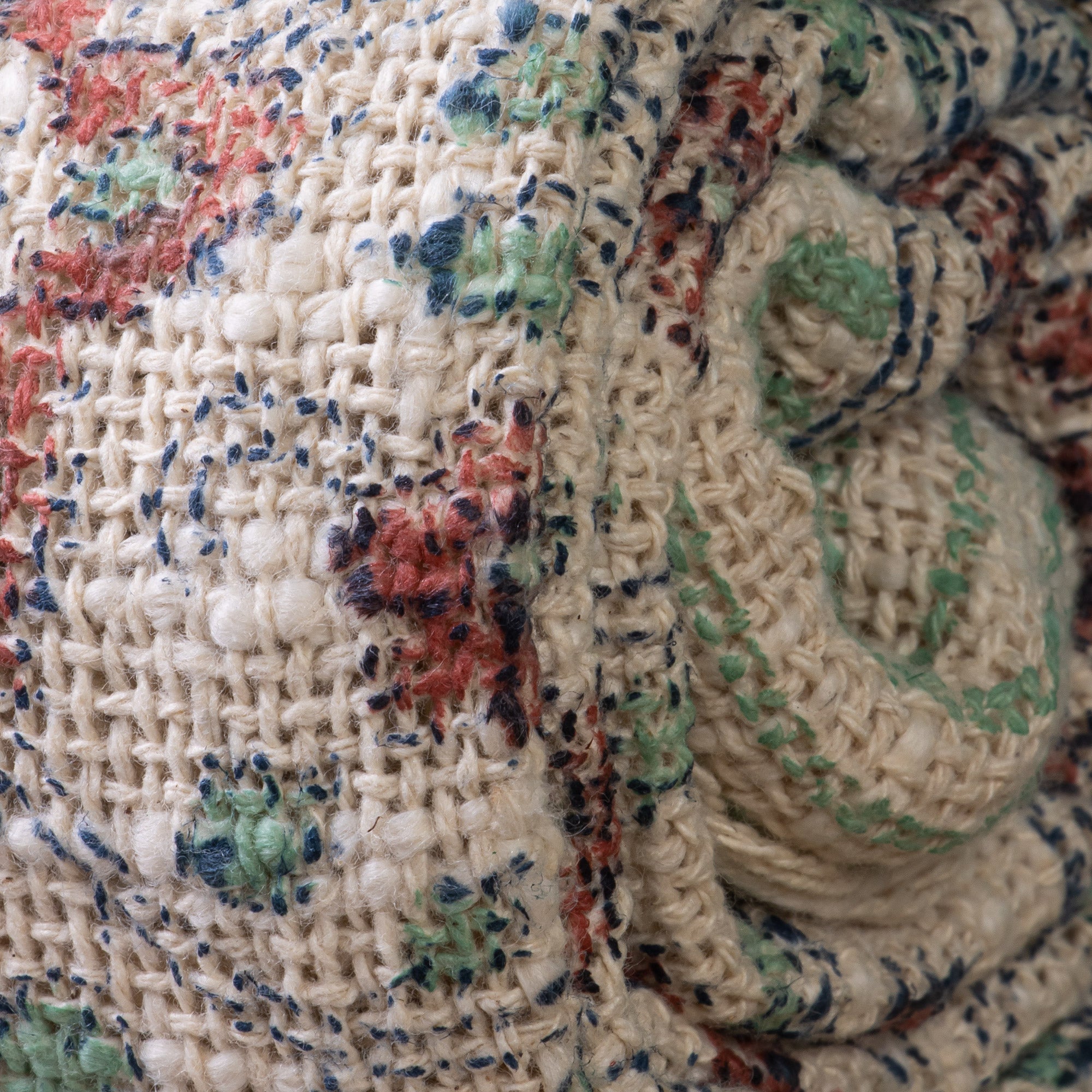 Decorative Red Floral Indian Hand Block Printed Pure Cotton Throw Blankets