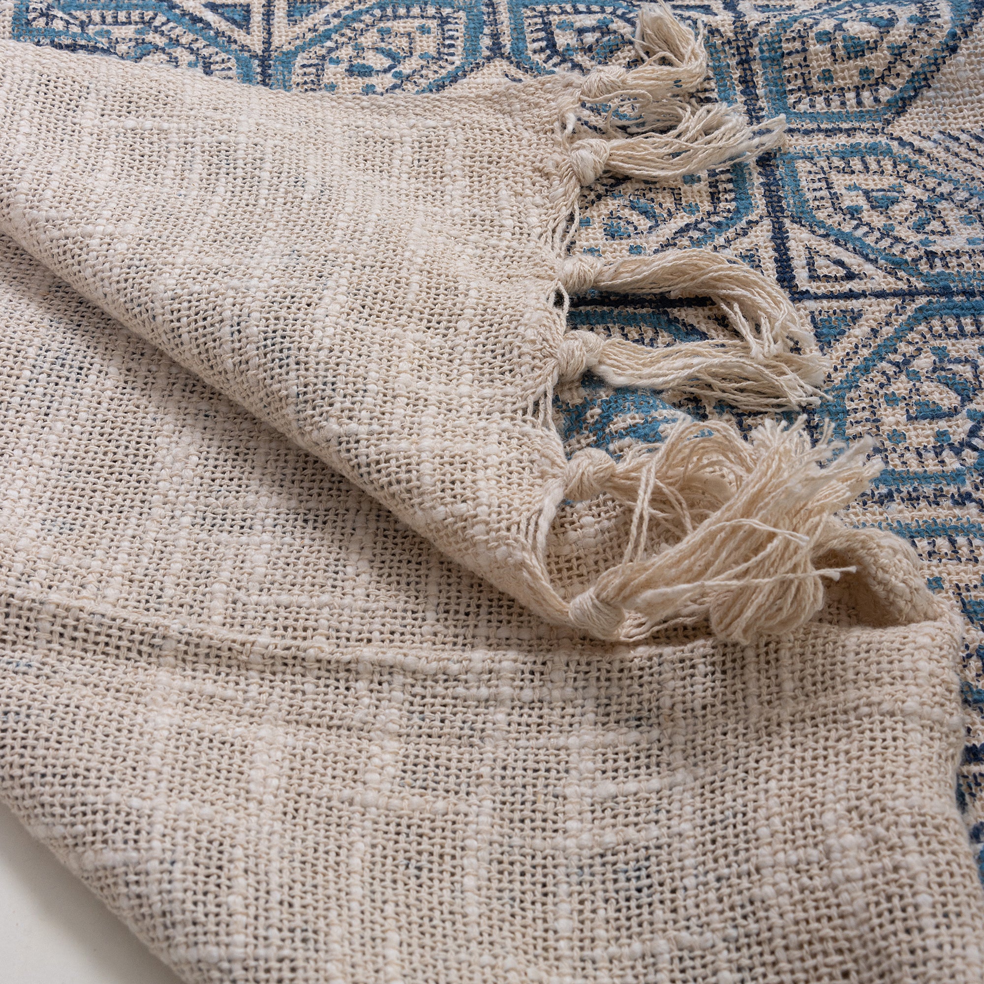 Pure Cotton Throw Blanket For Living Room Online