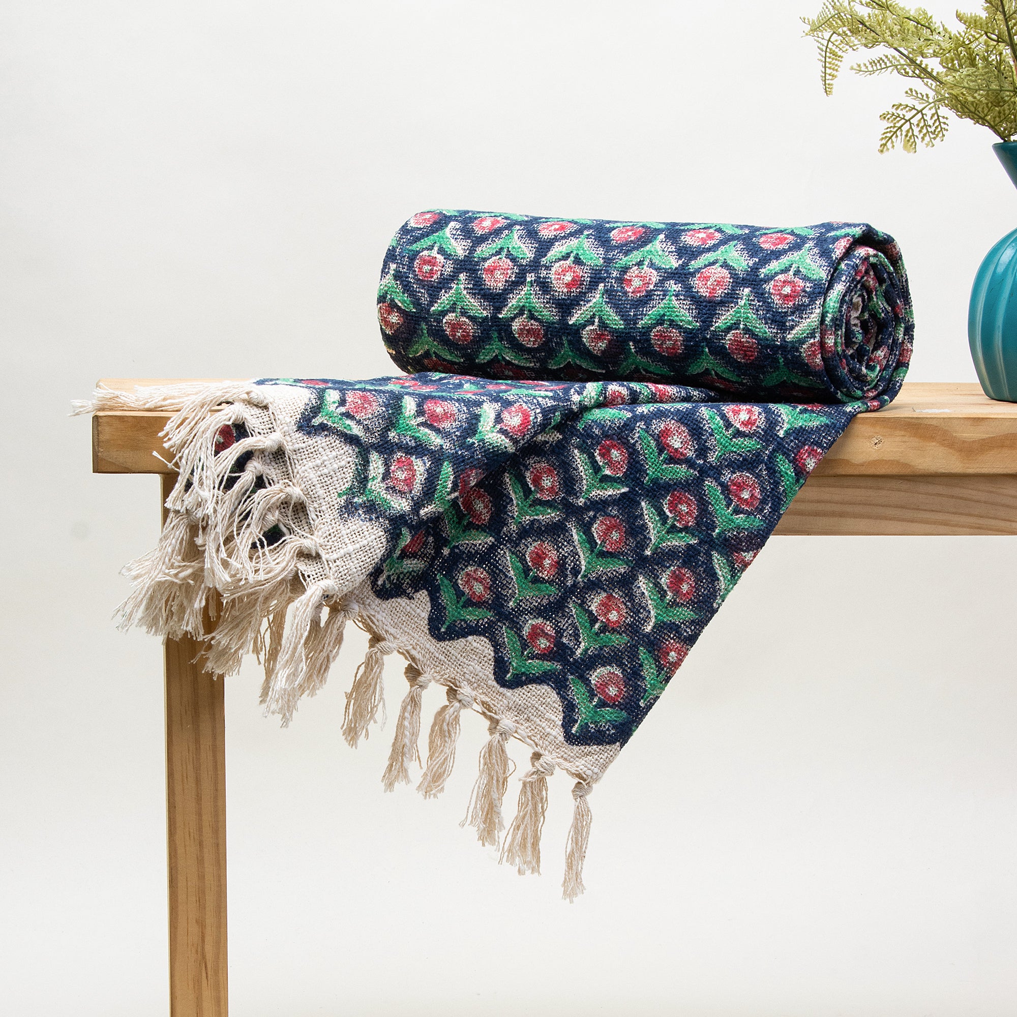 Multicolor Home Decorative Knitted Throw Blankets