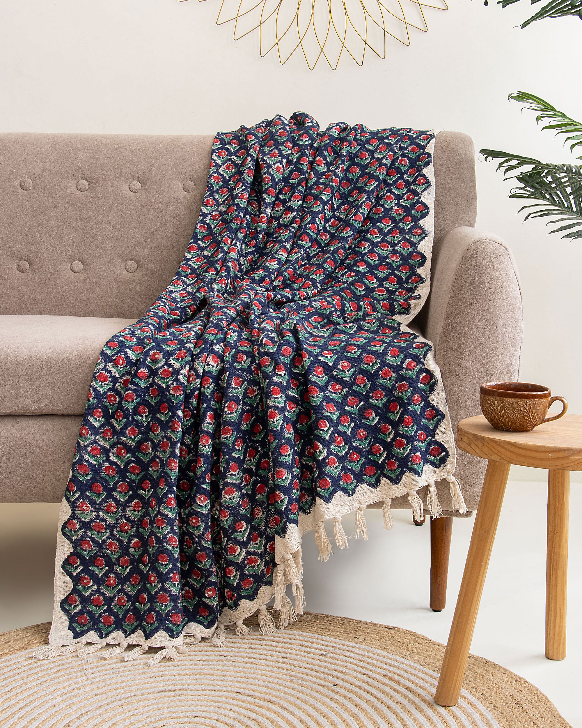 Multicolor Home Decorative Softest Throw Blanket