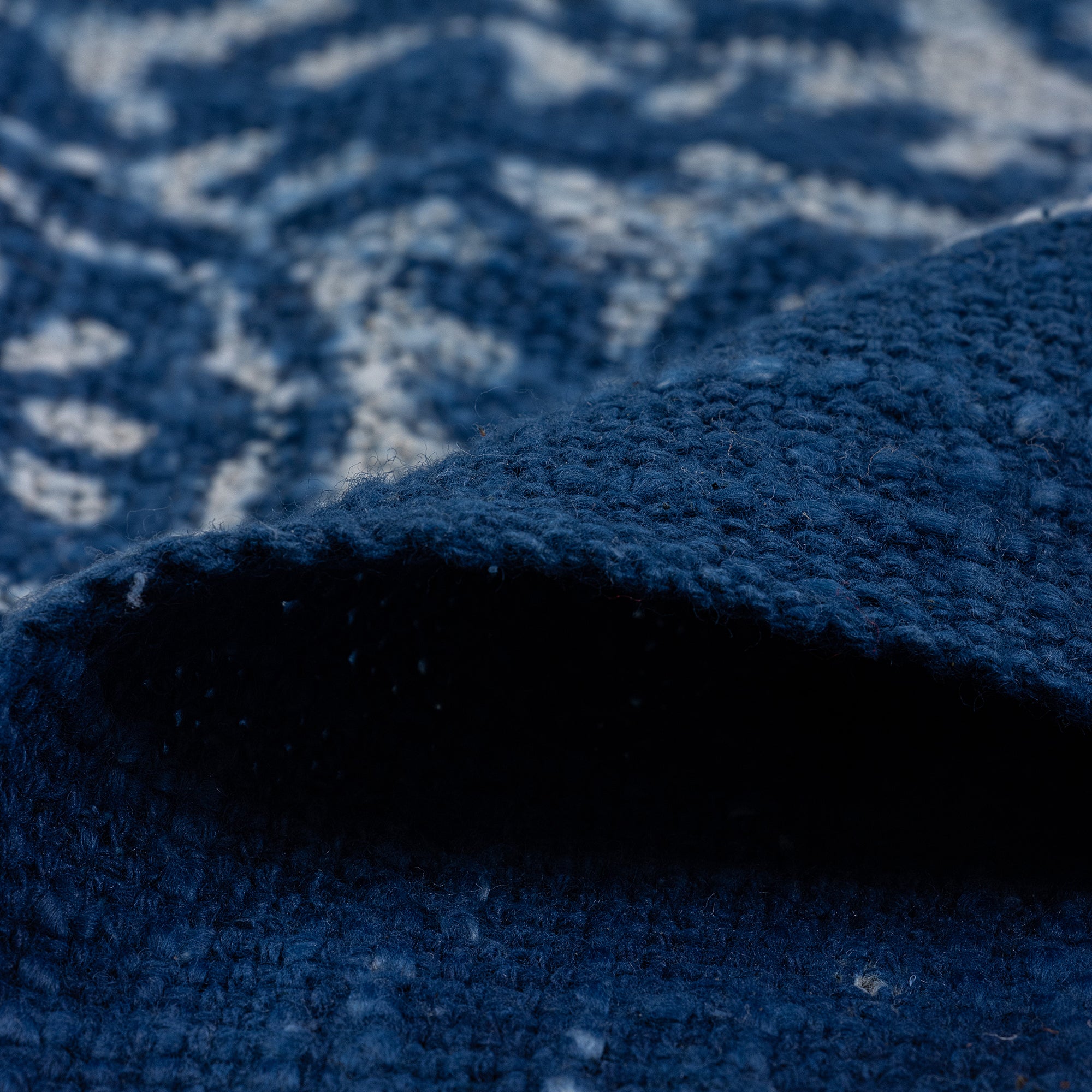 Blue Soft Throw Blanket For LIving Room