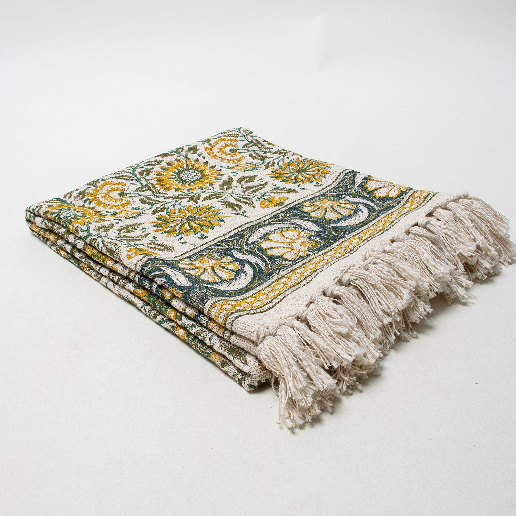 Sunflower Cotton Softest Throw Blanket For Home Decor Online