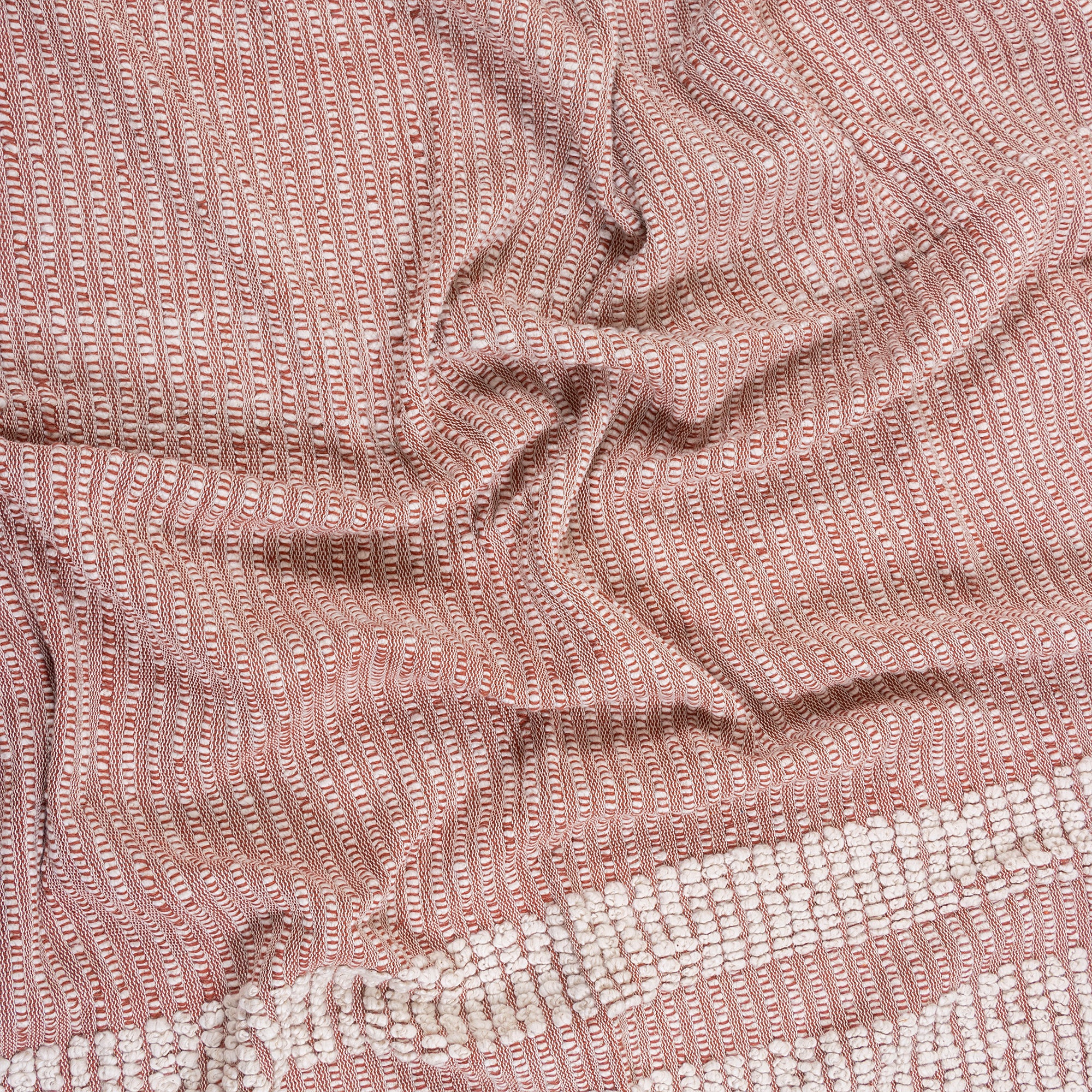 Multicolor Soft Cotton Embroidery Throw Blankets