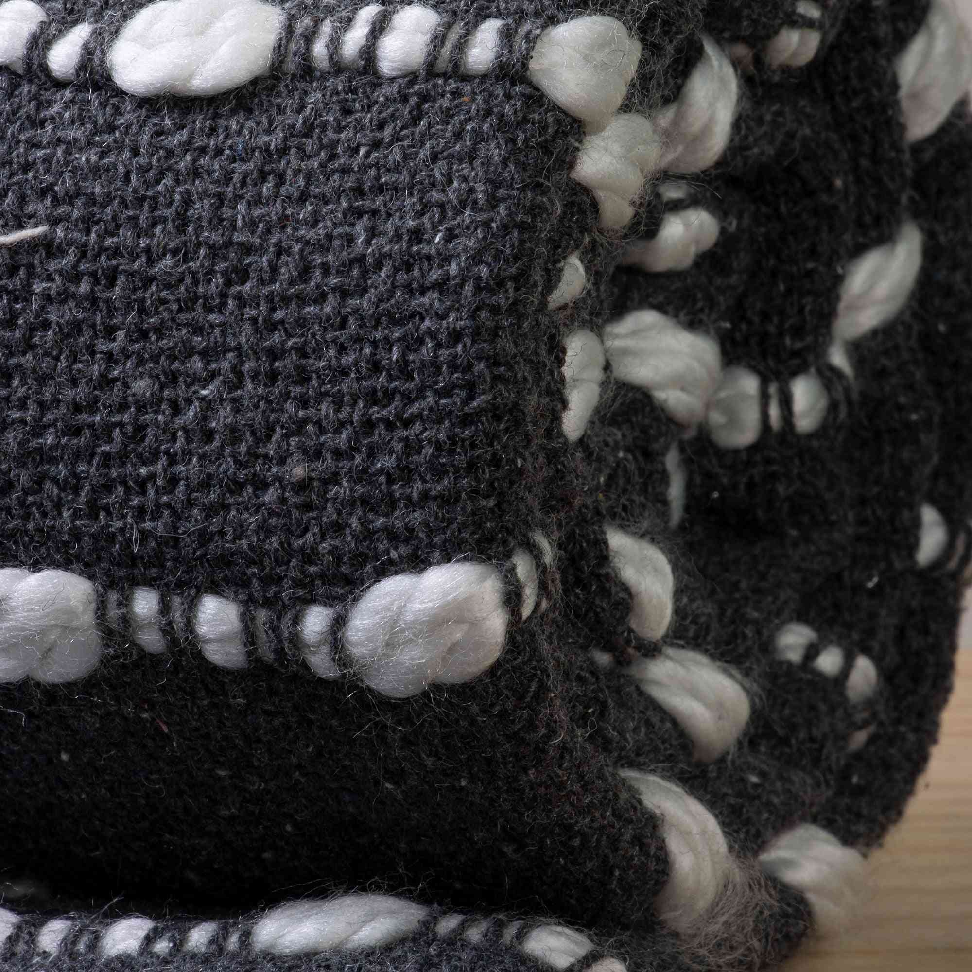 Soft Black & White Throw Blanket