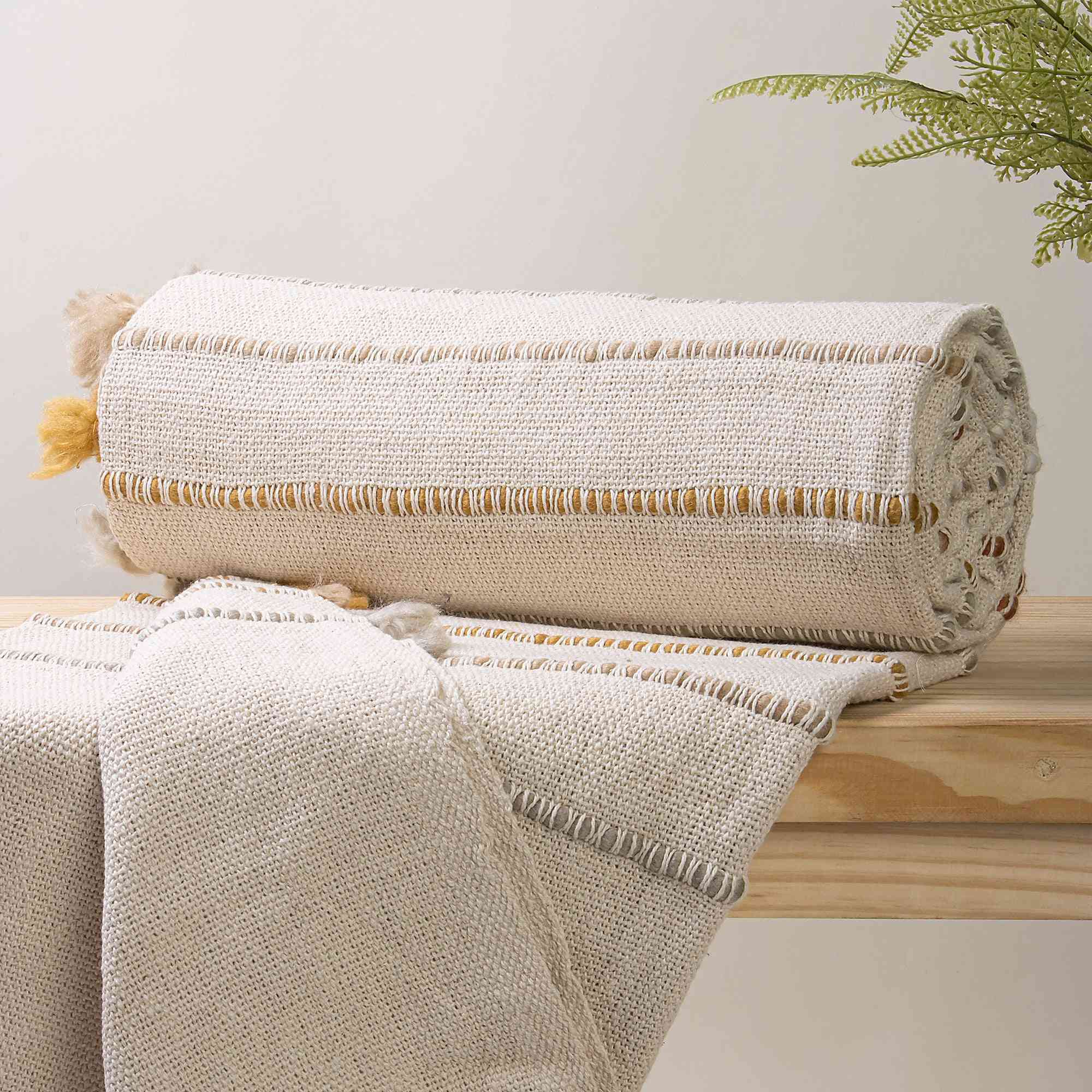 Cotton Sofa Throws For Home Decor